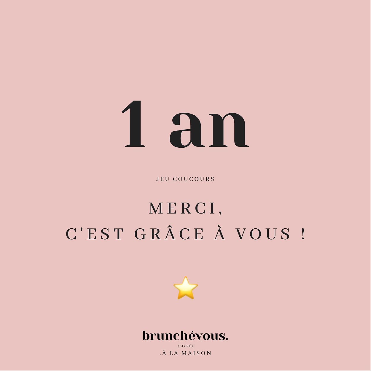 Ăa y est, câest le jour J, en ce 1er fĂ©vrier⊠nous avons OFFICIELLEMENT 1 an !!! âïž
Merci Ă vous de faire partie de cette aventure, merci pour votre bienveillance, vos encouragements, votre gentillesse, comprĂ©hension parfois, vos retours plus quâenrichissants, vos messages chaleureuxâŠ đ„° câest petit Ă petit grĂące Ă vous que lâon avance,
LâĂ©volution de brunchĂ©vous est incroyable depuis 1 an, et on vous cache encore tellement de choses⊠ça arrive ! đ doucement⊠mais sĂ»rement đ€đŒ
Cette occasion, nous allons la fĂȘter ENSEMBLE avec notre premier jeu concours oĂč nous aurons 2 gagnants đ„ł 2 box pour 2 personnes sont Ă remporter, et pour jouer câest trĂšs simple, on est sĂ»r que vous avez dĂ©jĂ lâhabitude ! ->
đ„ liker ce post
đ§ suivre notre compte @brunchevous
đ„ identifier la personne avec qui vous souhaitez partager (ou pas!) ce brunch
Chaque participation compte, tant que ce sont des personnes diffĂ©rentes identifiĂ©es, alors Ă vous de jouer đČ
Le tirage au sort aura lieu ce dimanche 6 fĂ©vrier, bonne đ Ă tous !
(Concours uniquement sur Instagram)
CONCOURS CLĂTURĂ đ€
#brunchevous #brunchbox #brunchstcergues #biscuits #food #foodinstagram #brunch #brunchtime #brunchhautesavoie #brunchdudimanche #saintcergues #stcergues #machilly #juvigny #veigy #veigyfoncenex #loisin #lucinges #bonsenchablais #douvaine #villelagrand #fillinges #nangy #bonne #ballaison #cranvessales #jeuconcours