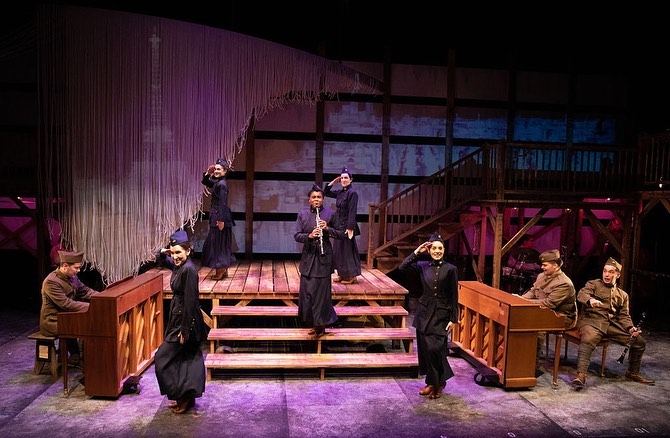 About a week ago, we gave our last salute with The Hello Girls at @phxtheatre ✨There is so much love here. You’re all heroes to me.
📸: @regmadison