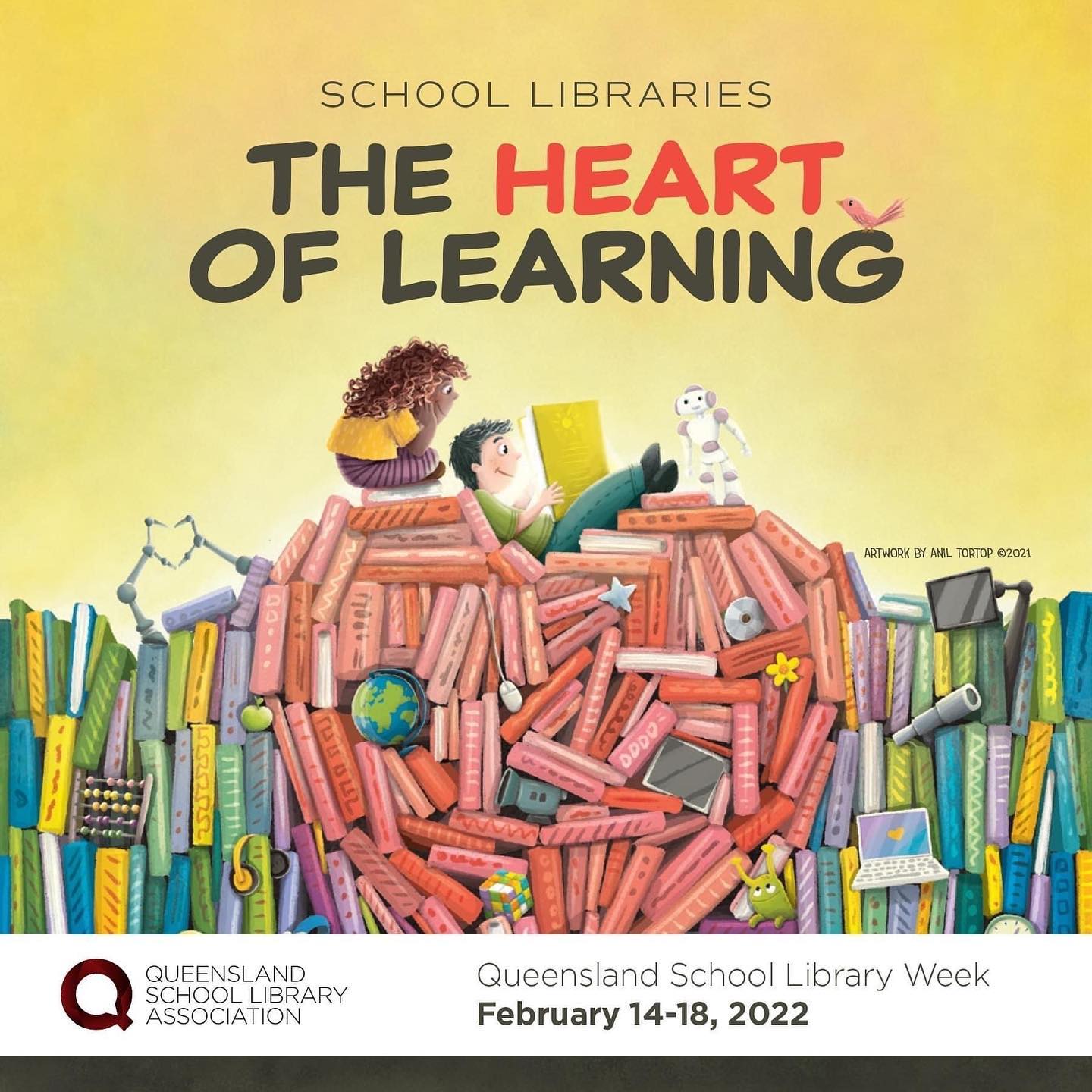 The Heart of Learning 📚 Queensland School Library Week: 14-18 February 📖
Teach your kids to fall in love with reading this Valentine’s Day ❤️
#libraryweek #queensland #education #readingisfundamental #reading #ourqld @qldeducation #keepqueenslandbeautiful #cleanergreenerschools #smartstate