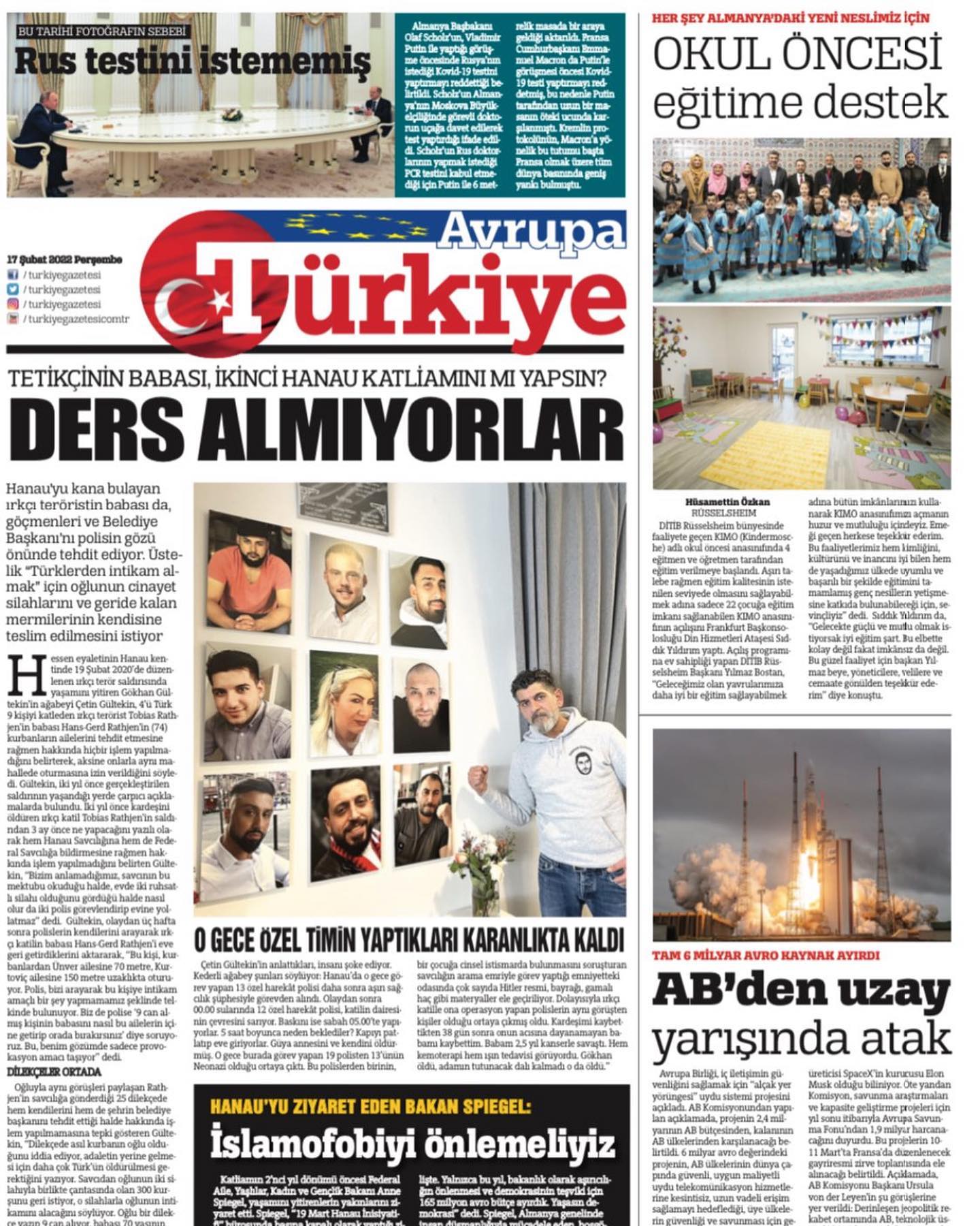 KiMo‘muzu haber yaparak bize destek veren Türkiye ve Post gazetelerine ve değerli muhabirine teşekkür ederiz.