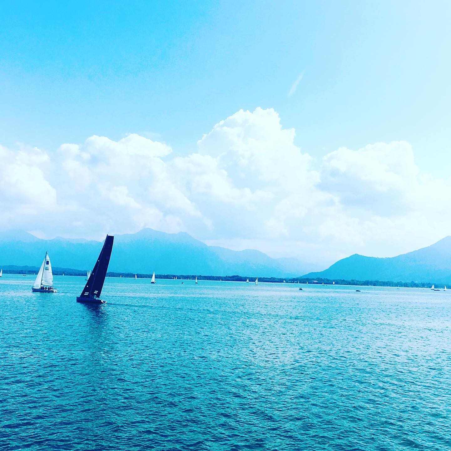 #chiemsee ⛵️ #traveladdict #waterlover
