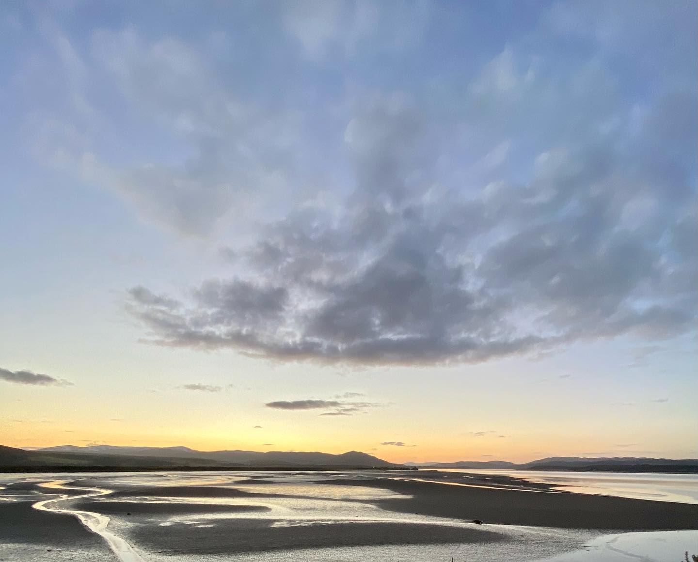 Beautiful evening to top off a gorgeous day. #sunset #NC500 #dornochfirth #northcoast500