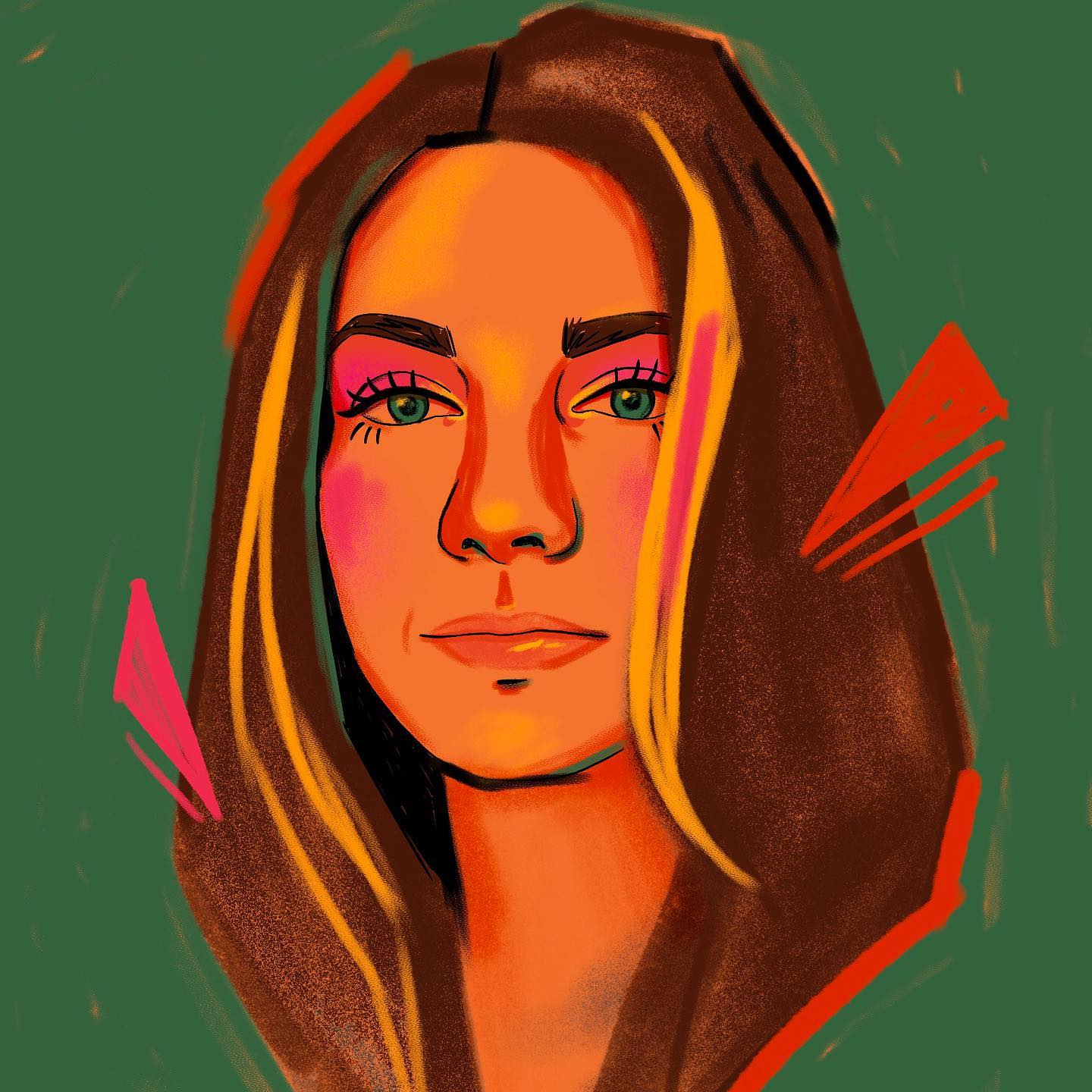 A quick self portrait 😬