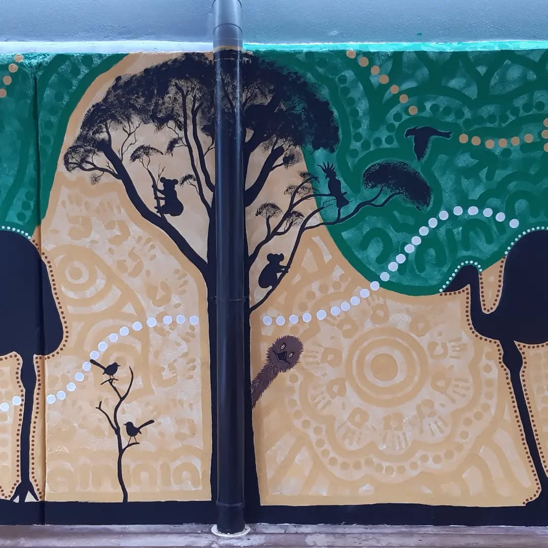 Appleberries Early Education Service Brookwater. These photo's show the Rainforest leading to the Outback.