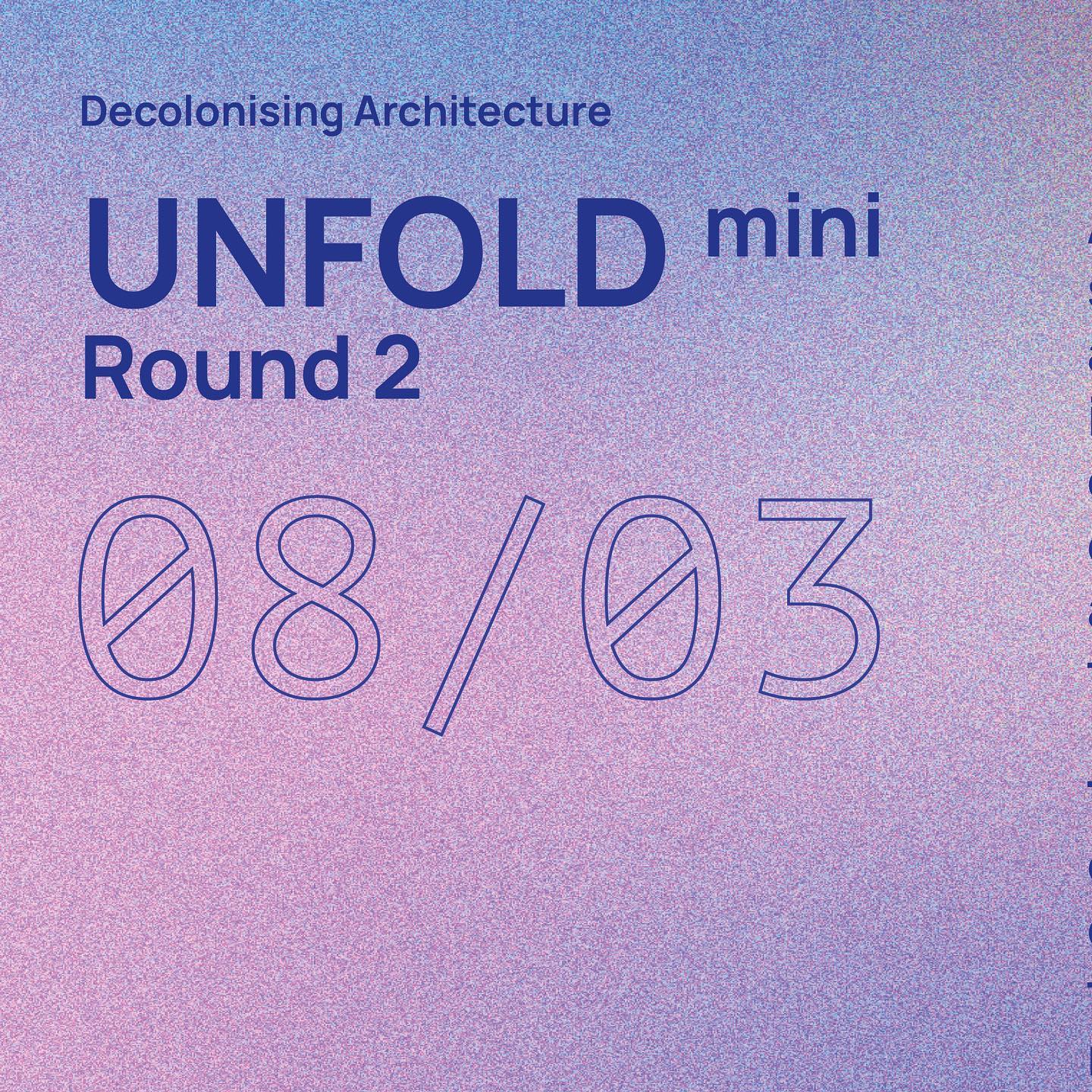 Join us TODAY at 5pm in the Mill Lane studio for our second session of UNFOLD mini. Super informal, just drop in and be curious, doesn’t matter if you didn’t go to the first one☀️