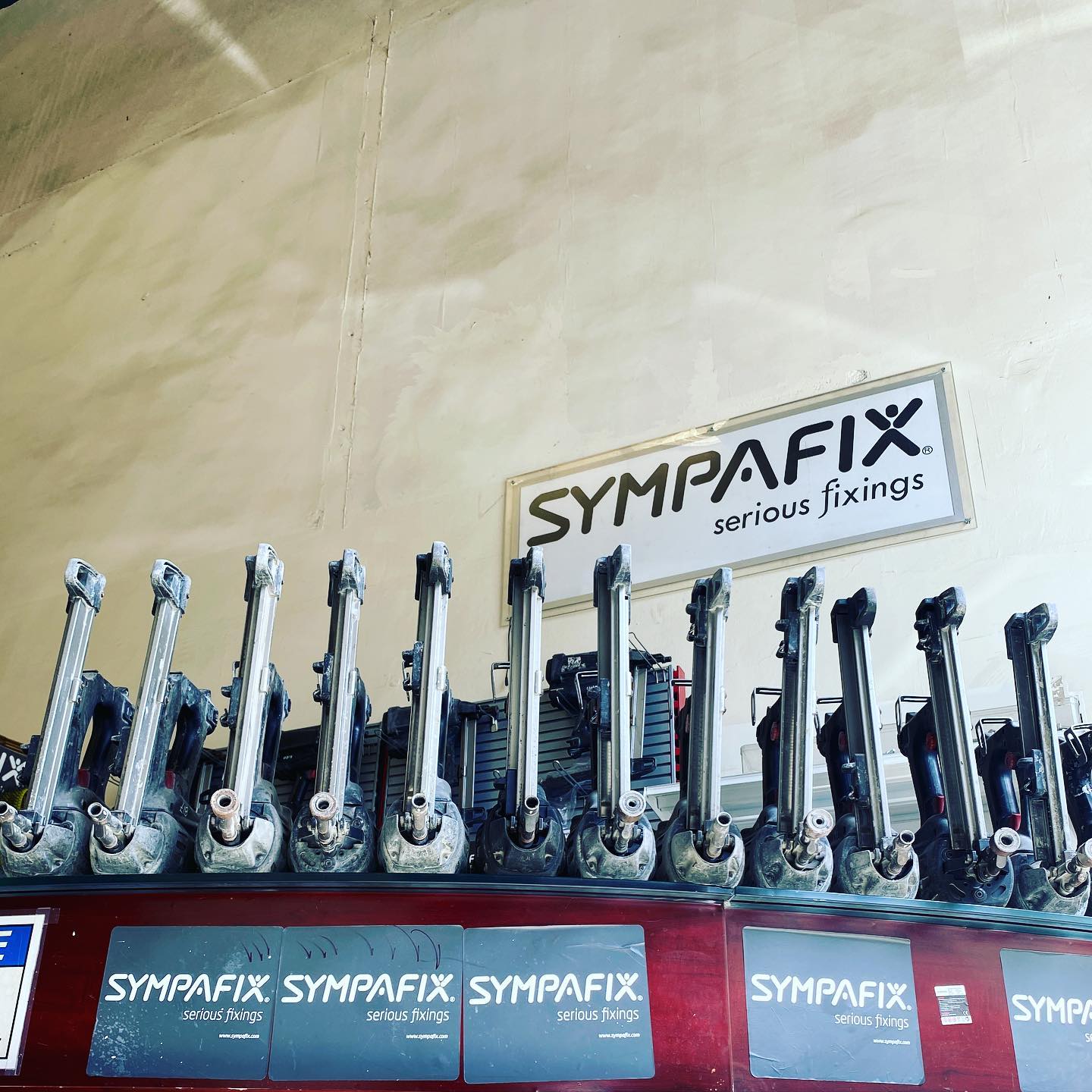 The armory is full today