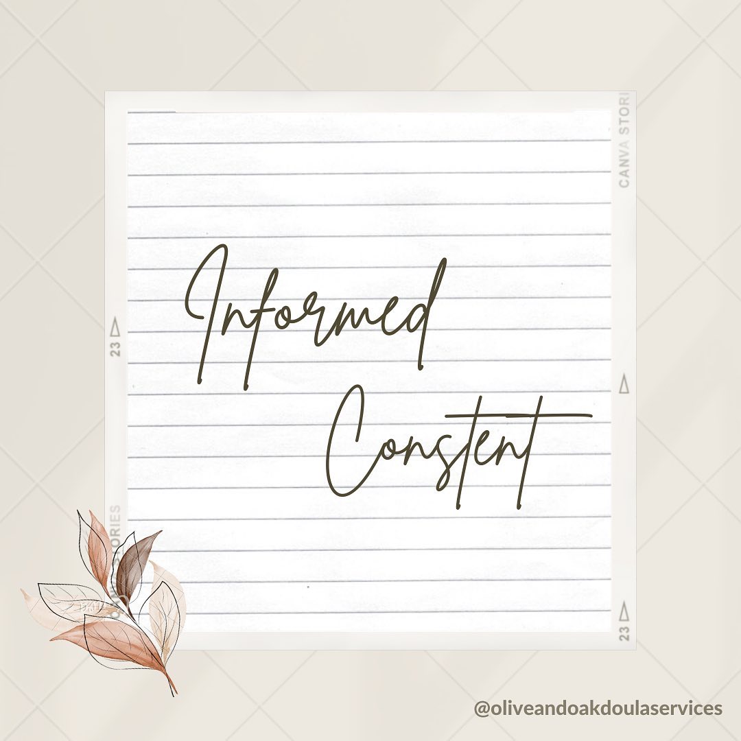 Informed consent ✨ The very foundation of how a doula can help provide educational support and how you can self advocate. From fertility to postpartum and everything in between!
Informed consent is having access to all of the information regarding any medical decision or process, and being free to choose (give consent) based on this information.
The information you should have includes the benefits, risks, and alternatives of any and all decisions you have to make.
This can be applied anywhere from deciding what birth control you want, if you want genetic testing during pregnancy, whether or not you want a stretch and sweep and how you feed your baby. Your medical professional has the information, and you know how to use it for you and your family.
—————
A helpful acronym to get to know and put into practice is BRAIN
This can help you get the care you deserve while staying safe and will give you confidence in your decisions 🤍