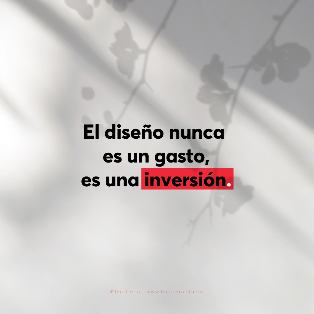 ¡Feliz Lunes! 😎 Sólo les dejo un pequeño reminder de la importancia de nuestro trabajo porque siempre hay que tener claro que influye en las empresas y personas a largo plazo. Todo buen diseño nunca será un gasto, si no, una inversión. ✨
#diseño #diseñográfico #lunesfeliz #happymonday #designquote #diseñointerior #brandingdesign #diseñadora