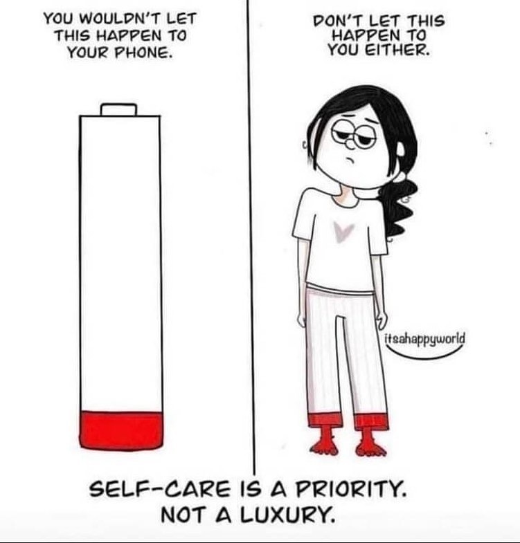 You are worth the quite moment.
You are worth the deeper breathe.
You are worth the time it takes to slow down, be still and rest.
Take a moment for yourself!
(Morgan Harper Nichols)
COVID got me like BOOM💥
Gelukkig gaat het deze week een stuk beter maar vorige week zat ik er toch even goed tussen.
Mijn energie was volledig te vergelijken met de dame op het plaatje, rust, nog eens rust en tijd voor mezelf waren hoog nodig!
Neem jij wel eens me-time? Hoe goed zorg je voor jezelf?
Reload, recharge & refill your energy!
Er zijn nog maar een paar plaatjes vrij in maart dus wacht niet te lang en boek nu een heerlijke gezichtsbehandeling @marlieholisticbeautytherapy
www.marliehbt.com
Hope to see u soon!
Liefs 💋 Marlie
#beautyappointments #recharge #reloadyourself #holistictreatment #beautysalon #beautymindset #greencosmetics #loveyourself