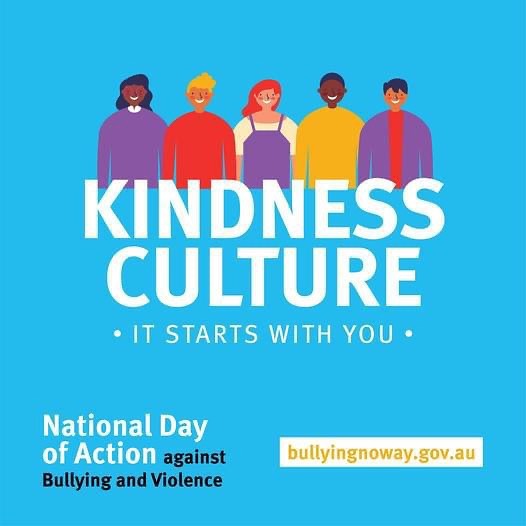 Today is National Day of Action against bullying and violence • it (change) starts with you!
#nationaldayofactionagainstbullyingandviolence #bullyingnoway #bullying #violence #dayofaction #keepqueenslandbeautiful #ourqld #lovequeensland #thisisqueensland #queensland #education @qldeducation @gracegracemp