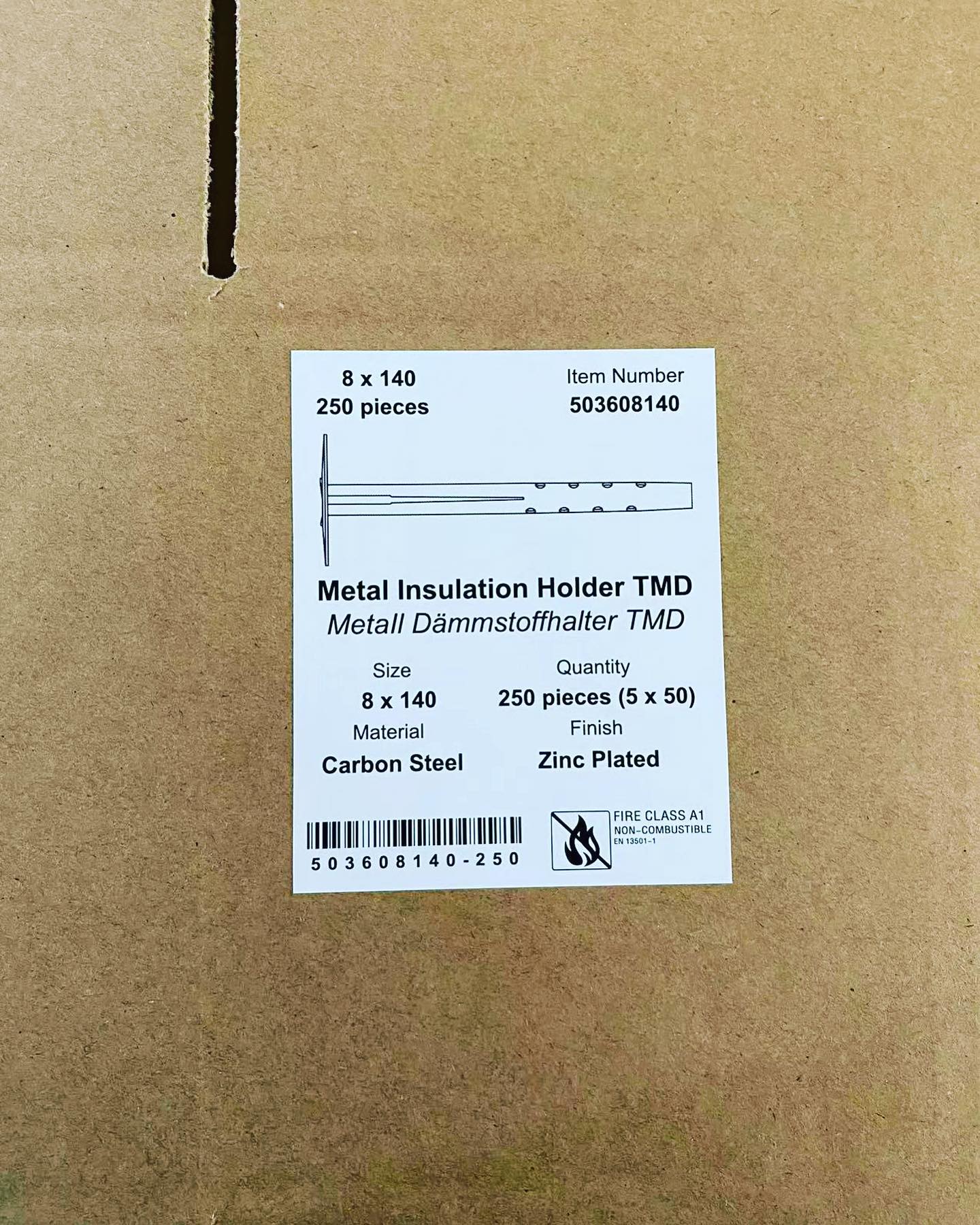 New batch of Metal Insulation Anchors ready to ship from our factory. Place your orders now @helicaltrading