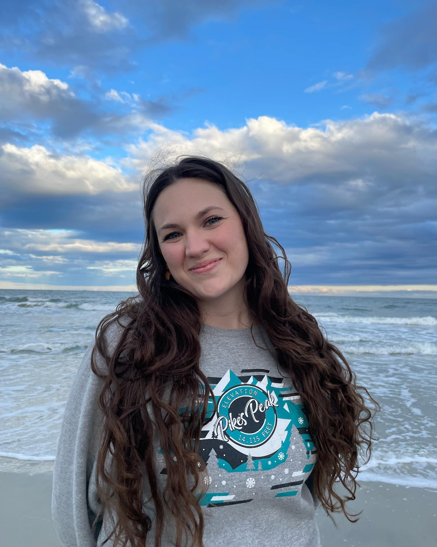 my friends & me on the beach