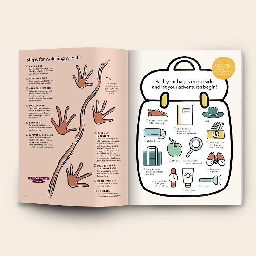 A little sample of some pages from my new book Rewilding Kids Australia. 💚💚💚
@rewilding_life
#kidsinnature #mindfulnessforkids #travelaustralia #exploreyourbackyard #bookdesign #bookillustration #author