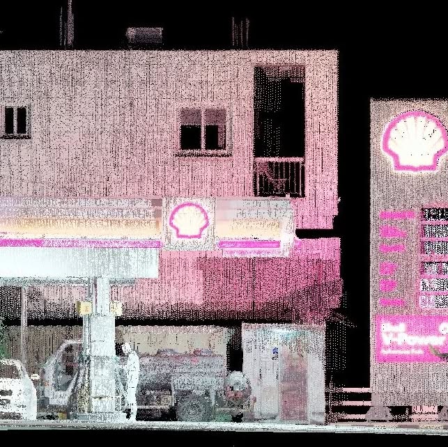 When passing by this shell fuel station at night we always felt a borderline situation. It is perhaps a notion of strange familiarity, a non-place of bright light and timeless relief. Could it be a contemporary refuge, in experiencing time at its slowest pace?
@themuseumofmodernart
@shell
#edwardhopper #lidarscanning #pointcloud #digitalart #artwork #visualstorytelling