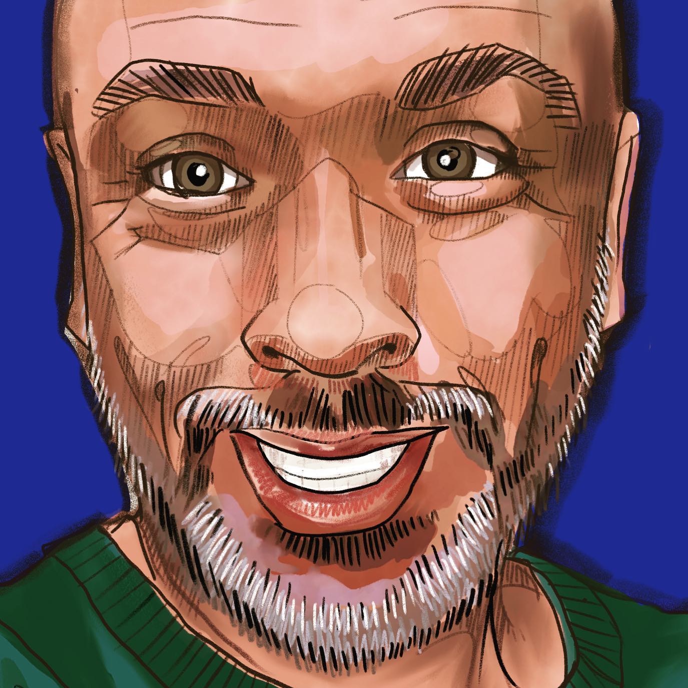 Day 25 Doodle: Jo Koy
.
So happy and jealous that @butchwoodward got to see Jo Koy’s show AND meet him! at The LA Forum #latergram @jokoy #jokoy #fanart #funnyisfunny #filipino #pinoy #filipinopride #pinoypride 🇵🇭💛💙❤️
.
#dailydoodle #sketch #digitalart #adobefresco