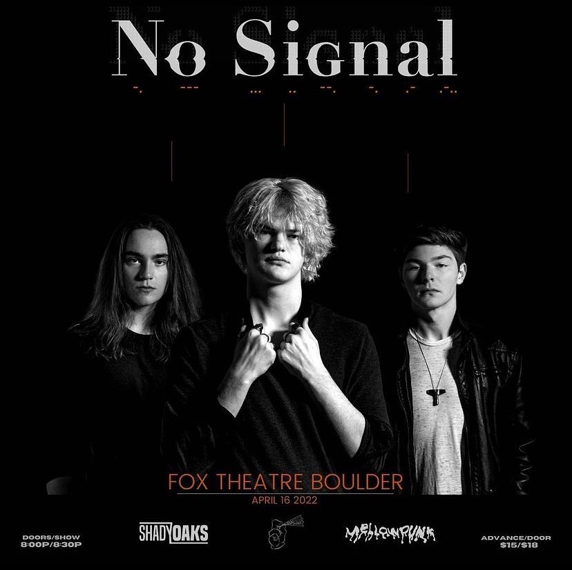 Although I don’t look very enthusiastic in this pic, believe it or not I’m very excited to be headlining the @foxtheatreco in Boulder, CO next Saturday the 16th with @4no3signal2. Hope to see you there
•
•
•
#Repost @foxtheatreco with @make_repost
・・・
Colorado-based alternative rock band, @4no3signal2 is making their way to the Fox on Saturday, April 16th with @mellowpunkmusic, @shadyoaks_band, @bigpinchmusic.
No Signal recently released their latest album, venus! Check it out. 🎧
Tickets are on sale now at foxtheatre.com or music.nosignal.com