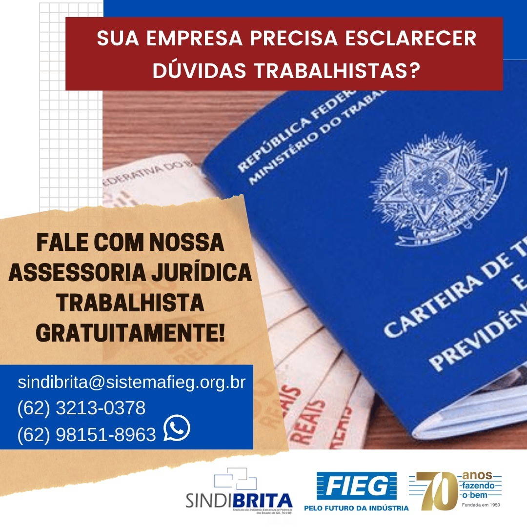 Tire suas dúvidas com o SINDIBRITA, benefício para nossos associados.
#assessoriajuridica #sindicatopatronal #sindicatodocalcario