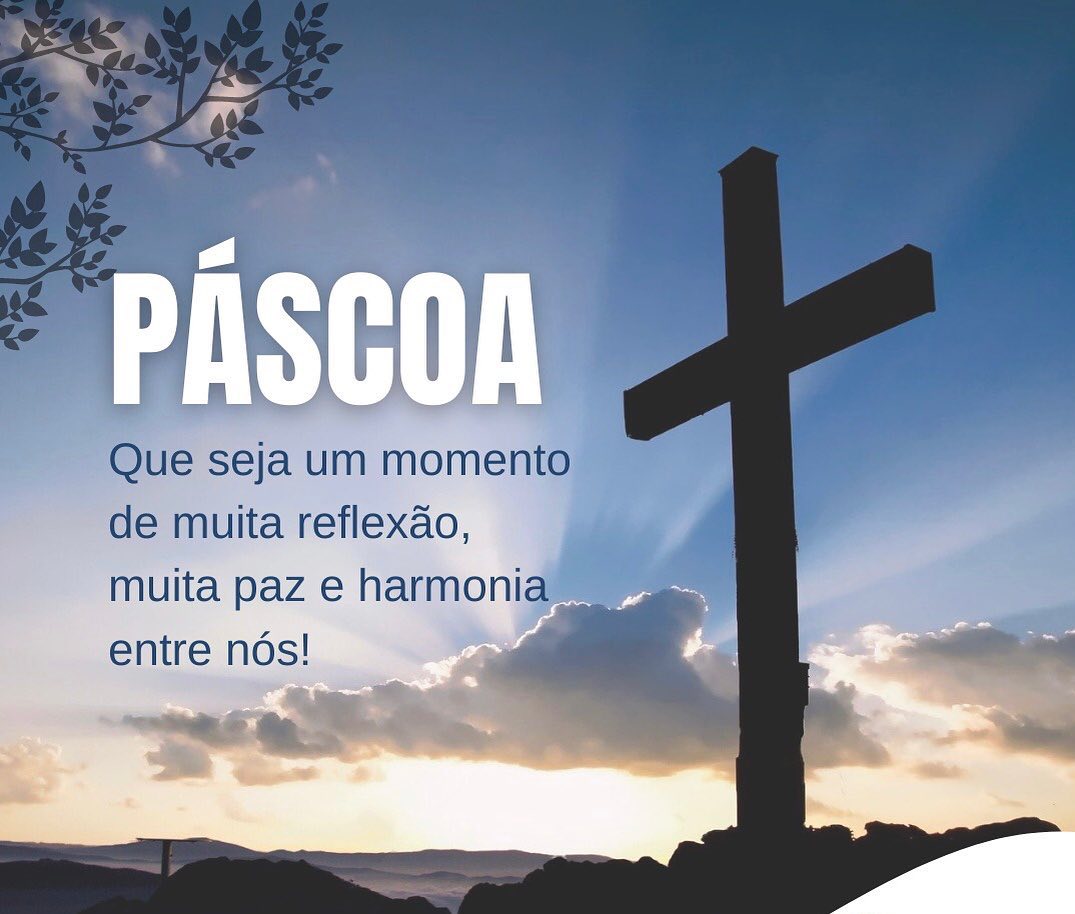 Feliz Páscoa a todos!!