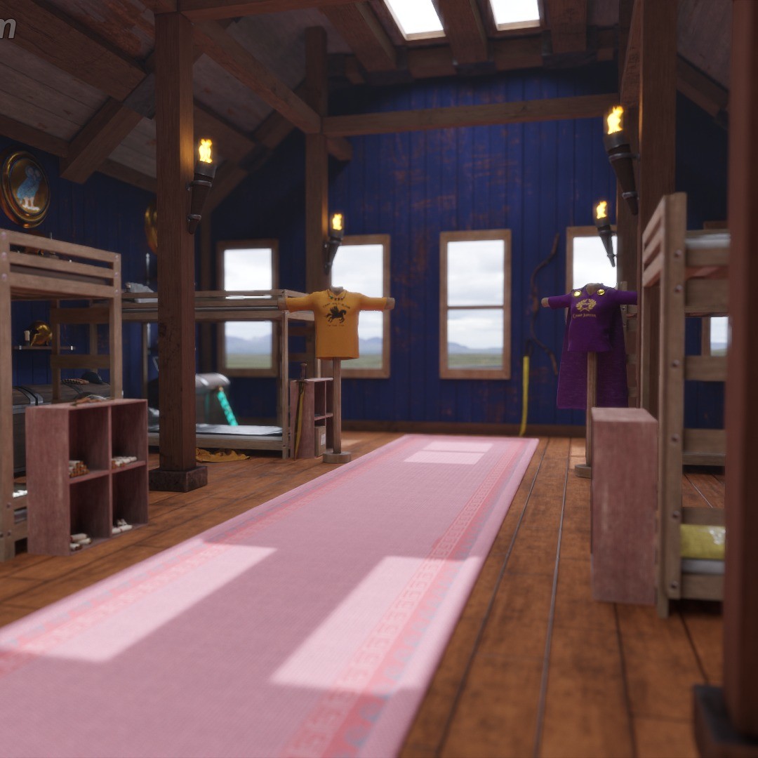 (1/5) Finally finished and gotten around to uploading my final renders for my Percy Jackson cabin scene, first started in August 2020 and worked on (one and off) until March 2022.#percyjackson #percyjacksonandtheolympians #heroesofolympus #trialsofapollo
#3dart #3dmodeling #blender3d #blender #substancepainter #substancedesigner #rendering3d