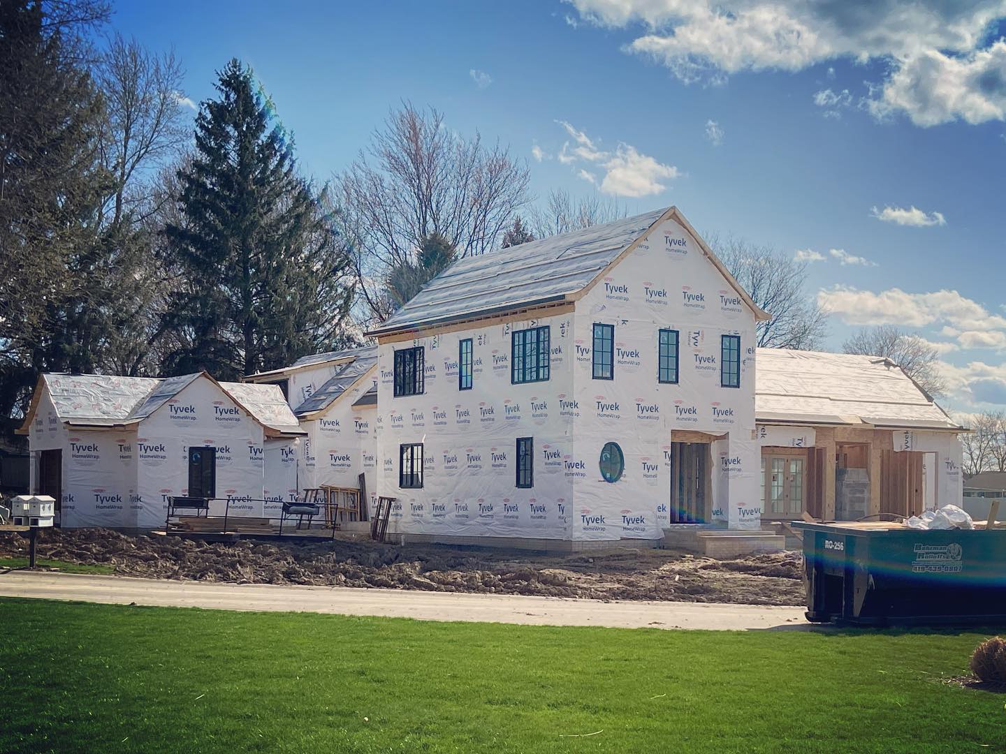 Appropriately captured on this Holiday weekend…another one of our visions rising from the ground. #happyeaster #authenticarchitecture