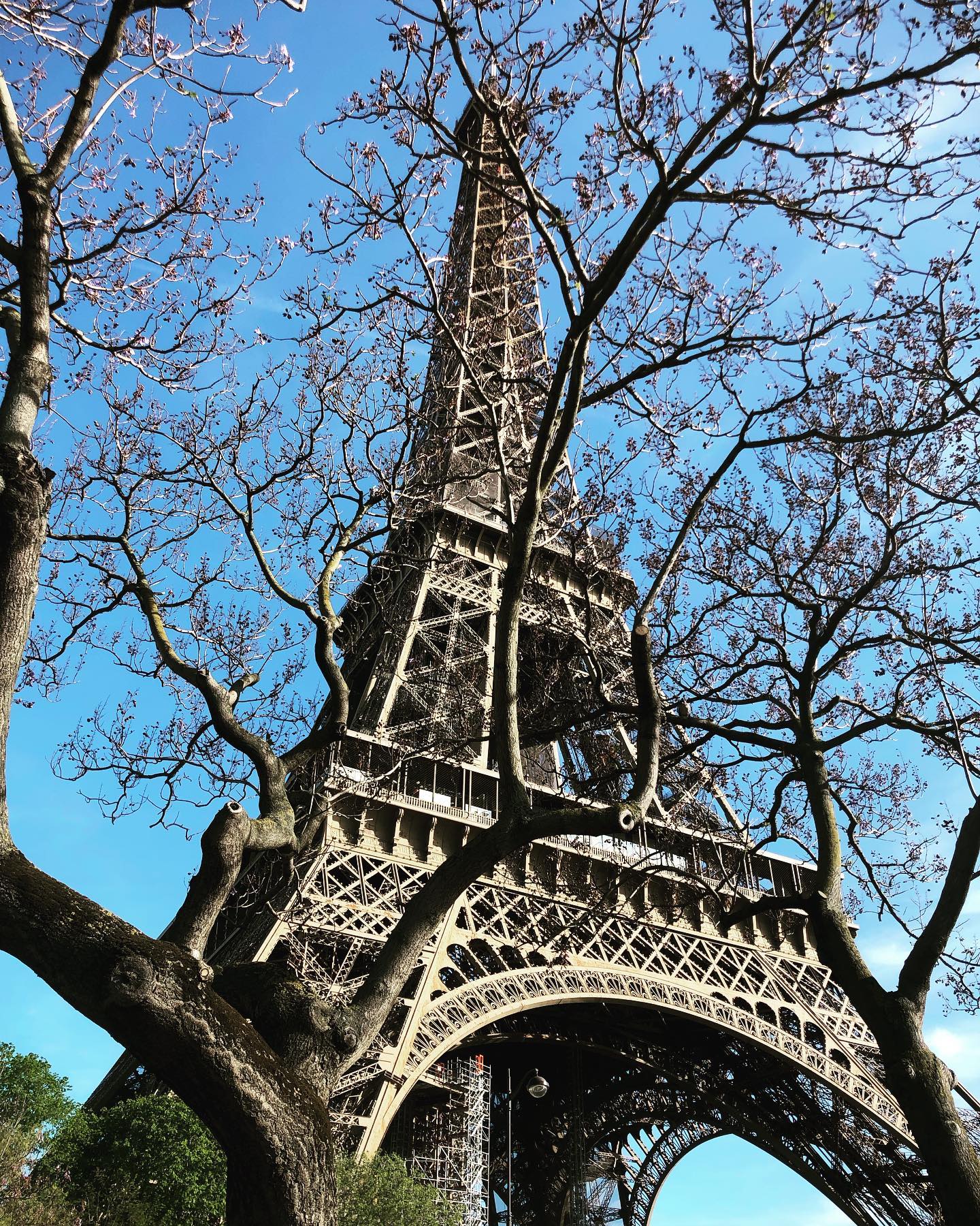 ☀️🇫🇷First day in France. Spent it zooming around the city of lights on the back of my friend's scooter!🛵🎆🌆