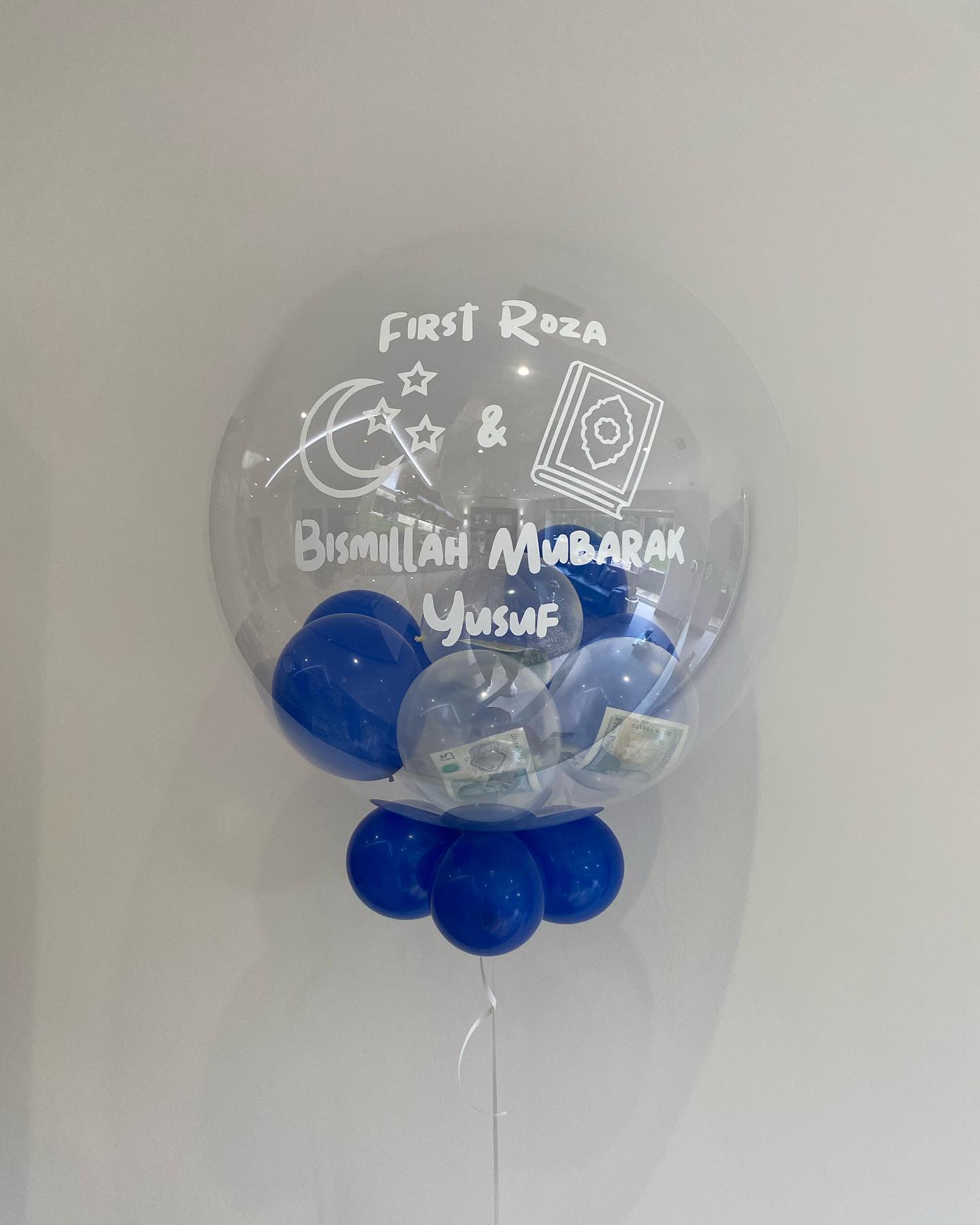 The cutest reward for keeping his first fast 🥺💙 DM us for more designs, no matter what the occasion we can create something special for you!
.
.
.
.
.
#eid#eidballoons#eidparty#eidpresent#eidmubarak#eid2022#ramadan#ramadan#eidi#bubbleballoon#eidbubbleballoon#balloons#eidballoons#celebration#gift#party#celebrationgift#baby#ballooninabox#present#ballooninabox#birthdaypresent#ordernow#happybirthday#celebrate#buckinghamshire#ordernow