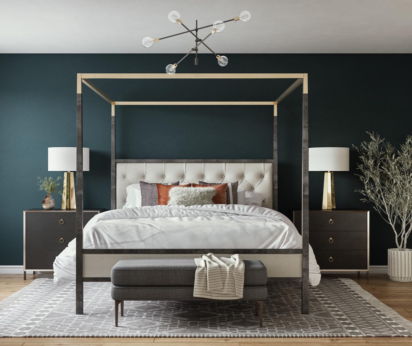 Afraid of going bold with wall paint? What about this accent wall in “Thermal” for a sophisticated look?
💚
Te da susto pintar de colores fuertes? Qué te parece esta pared en “Thermal” para un look sofisticado?