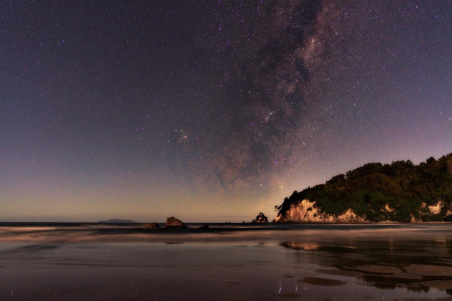 M O O N L I T
Perhaps a first ever moonlit Astro experience! I honestly didn’t think there would be much Milky Way captured as the sky was truly lit up with an ambient moon. I was more interested in catching some reflections while the tide was low. The Milky Way was truly a bonus!!
@chapel_st_photography and @jarredspec were a lot of fun and might I say Alan may have just saved me from freezing to death with the emergency blanket he’d been carrying around for one of these situations!
Note to self, do not turn up for a night shoot without a jacket 🤦🏻♀️😀
.
. .
. . .
. . . .
#newzealand #purenewzealand #discovernewzealand #milkyway #astrophotography #longexpoelite #ig_nightscapes #ig_astrophotography #adventure #darksky #longexposureoftheday #starrynight #earthofficial #addicted_to_nights #your_coasts #your_worldcaptures #1skyshot #coast #moonlit #sonya7riii #nightskape #nightphotography_exclusive #raw_australia_nz #rebel_sky #womencapturemagic