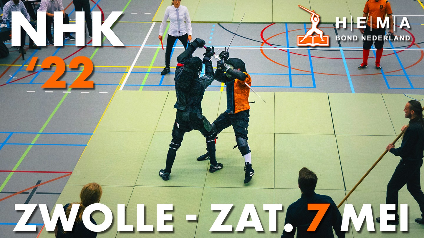 Het NK voor de historische krijgskunsten komt naar Zwolle! GRATIS ENTREE! Zaterdag 7 mei, in de grote hal van de Windesheim Campus.
Bij dit eerste NK-evenement van 2022 zijn er wedstrijden in 4 categorieën:
Zwaard & Beukelaar, Dames Langzwaard, en Open Langzwaard (Divisies 1 en 2).
De poules (en eliminaties t/m halve finales) worden per categorie bevochten, en de brons- en goudfinales volgen als slotstuk van de dag.
Tijden (UPDATE!)
Poules:
9:00 Langzwaard - Div.2
12:00 Langzwaard - Div.1
14:15 Dames Langzwaard
15:45 Zwaard & Beukelaar
Brons- en Goudfinales aansluitend, na 17u.
Locatie: @oncampuszwolle Campus 2-6, Zwolle.
#HistoricalEuropeanMartialArts #HEMA #HistorischeKrijgskunsten #Zwaardvechten #MiddeleeuwsZwaardvechten #HistorischZwaardvechten #Langzwaard #Longsword #ZwaardEnBeukelaar #SwordAndBuckler #HEMAtournament #training #fitdutchies #Zwolle #sportinzwolle #hanzestadzwolle #swolla #windesheim #windesheimzwolle
Origineel 2e foto door Andress Kools