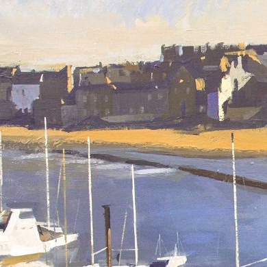 Détail 6 La plage des Sablons - Saint Malo par Éric BARI En collaboration avec @galerie_artismagna #peintredesarmees #frenchartist #art #gallerie #frenchgallery #exhibition #painting #tableau #artadvisor #artconsultant #artcontemporain #contemporaryart #saintmalo #paris #carrerivegauche