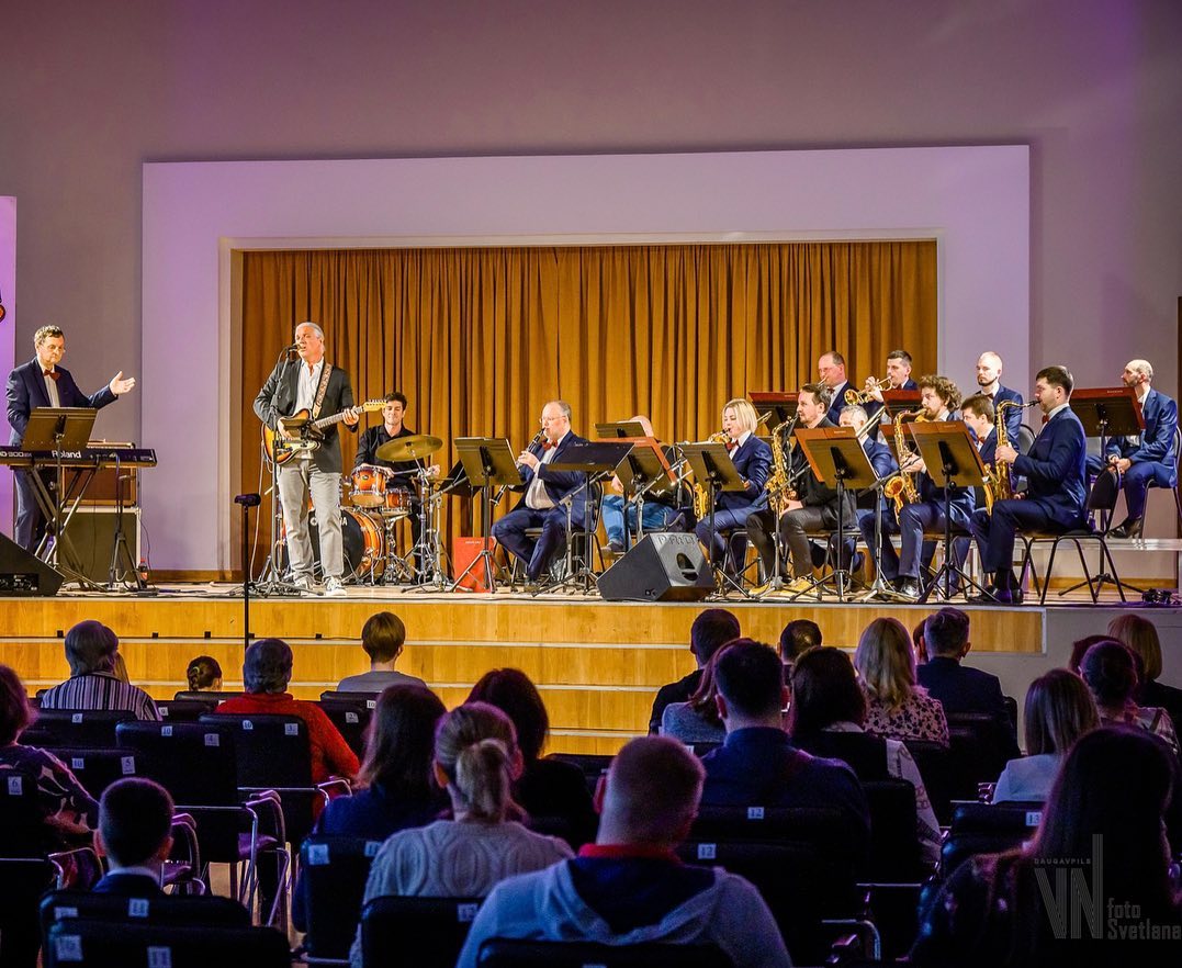 Was pleasure to play in Latvia with @milos_malesevic @nevyan @tomoxauka Daugava Orchestra & Arnold Grinbert 🎵🎵