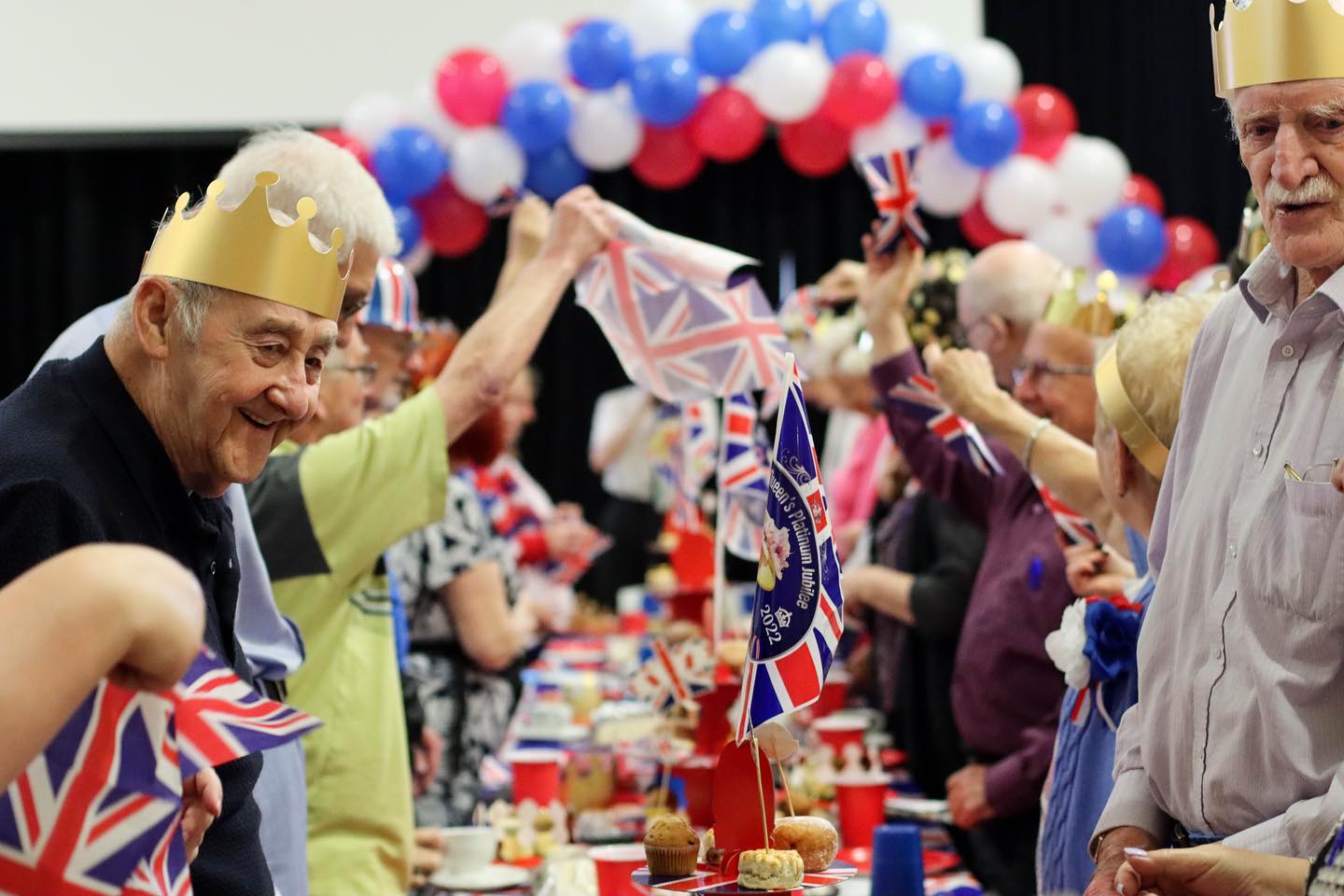 Our community members had a lovely time at our community #JubileeParty. The members loved listening to songs sung by a @ManComAcademy student and enjoyed a yummy afternoon tea.
