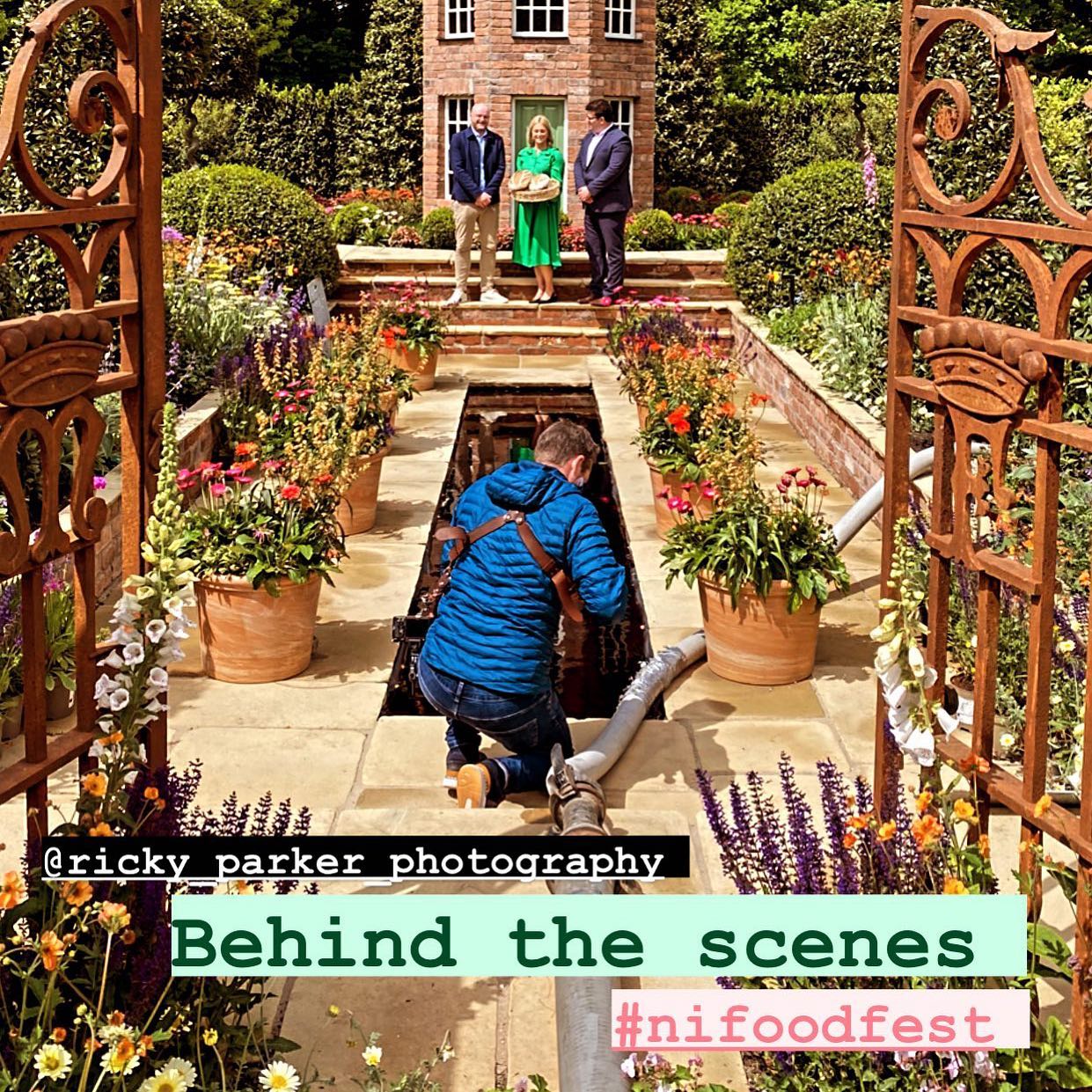 ☀️ Behind the scenes for #NIFoodFest 📸