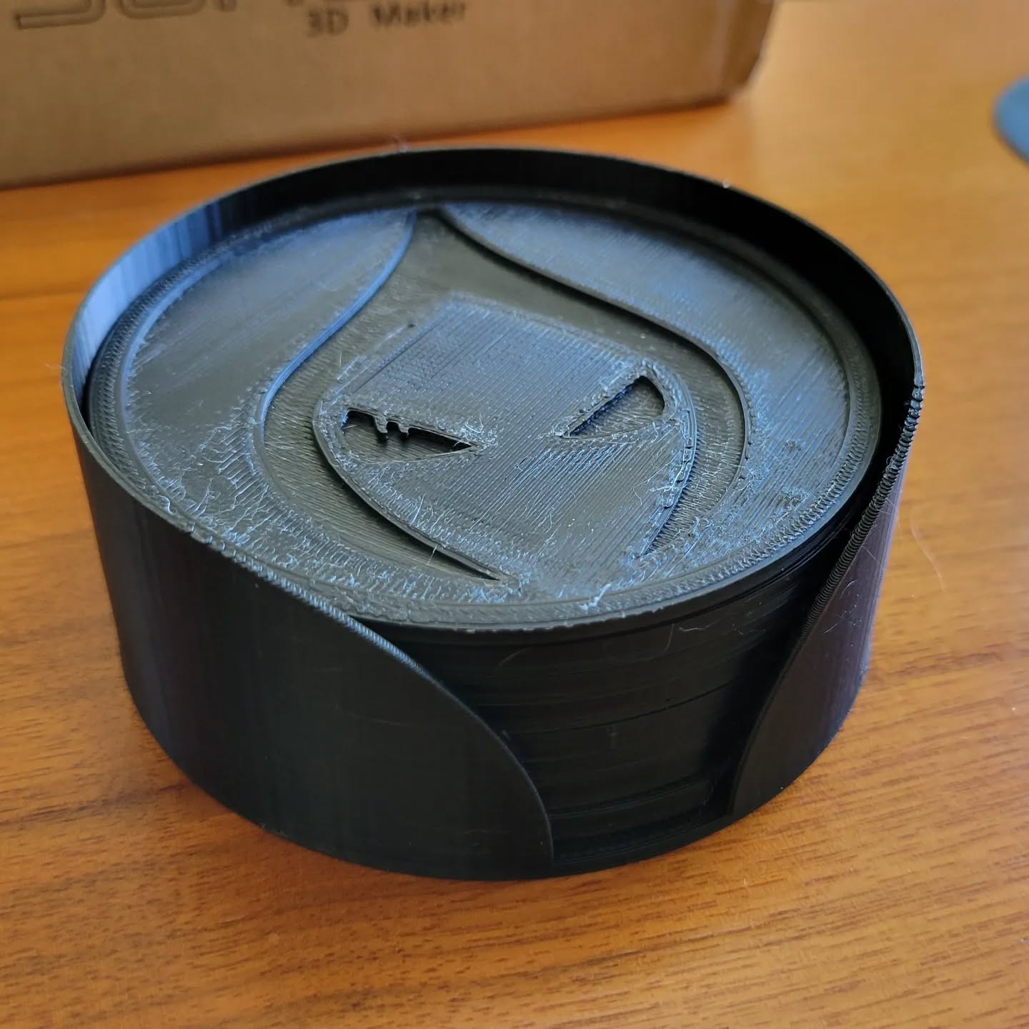 Coaster sets are complete. $10 for a set of 6!
#3dprinting #3dprinter #coaster