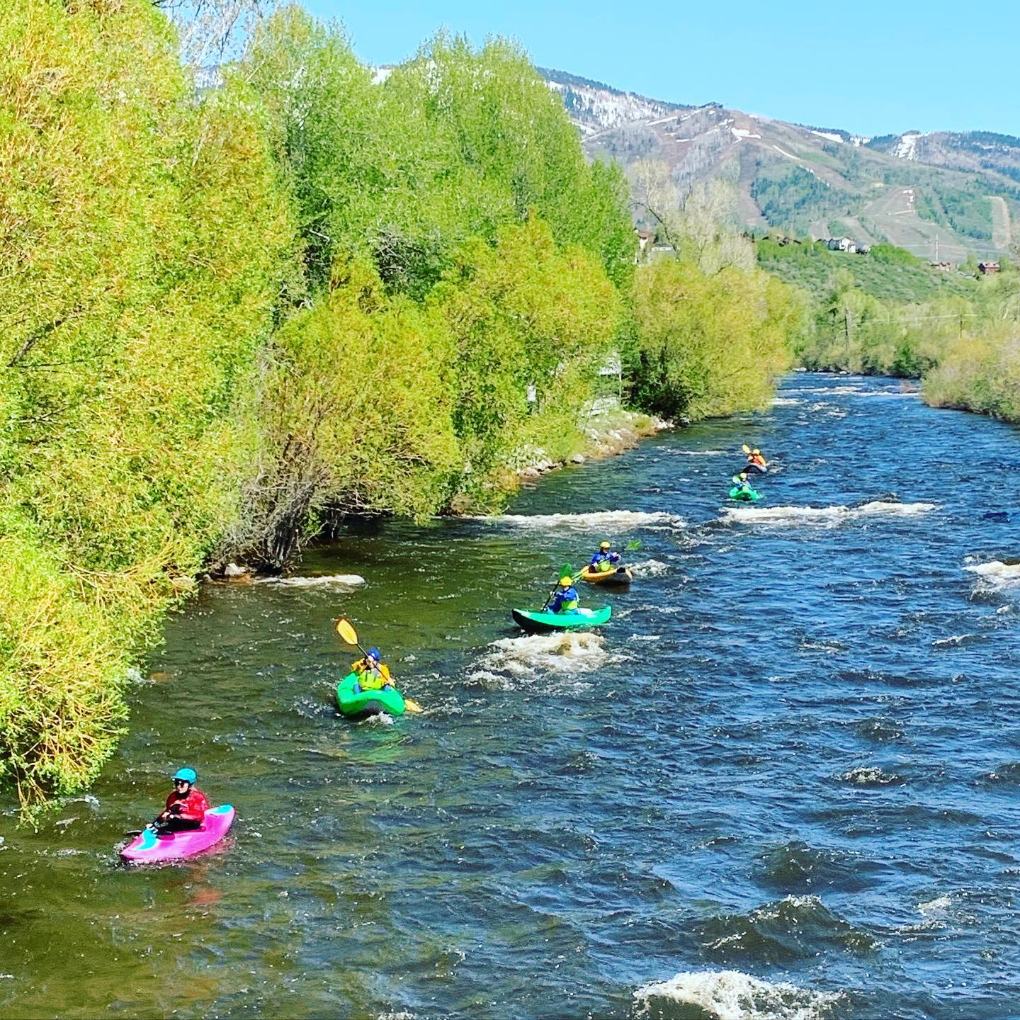 Take a guided trip/lesson down the #yampariver with us.
.
.
#steamboatsprings #colorado @steamboatcolorado @mountainsportskayakschool
.
.
To book your trip go to our website
mountainsportskayak.com or call (970)879-8794