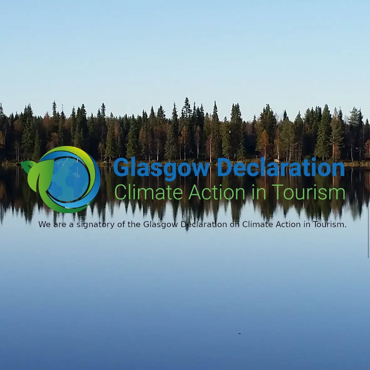 MyTrail MunPolku is among the many signatories of the Glasgow Declaration on Climate Action in Tourism. Declaration aims to unite everyone in the tourism sector around a common set of pathways for climate action.
Although we are a tiny company, we have the chance to influence many. Our guests can enjoy the nature here in Kuusamo, Finland in a sustainable way. And, as promised, even more sustainable ways in the future.
💚🌲
#GlasgowDeclaration #TourismAndClimate #DecadeOfAction #TransformingTourism #Kuusamo #Finland
#greenactivities #sustainabletravel
#sustainabletravelfinland