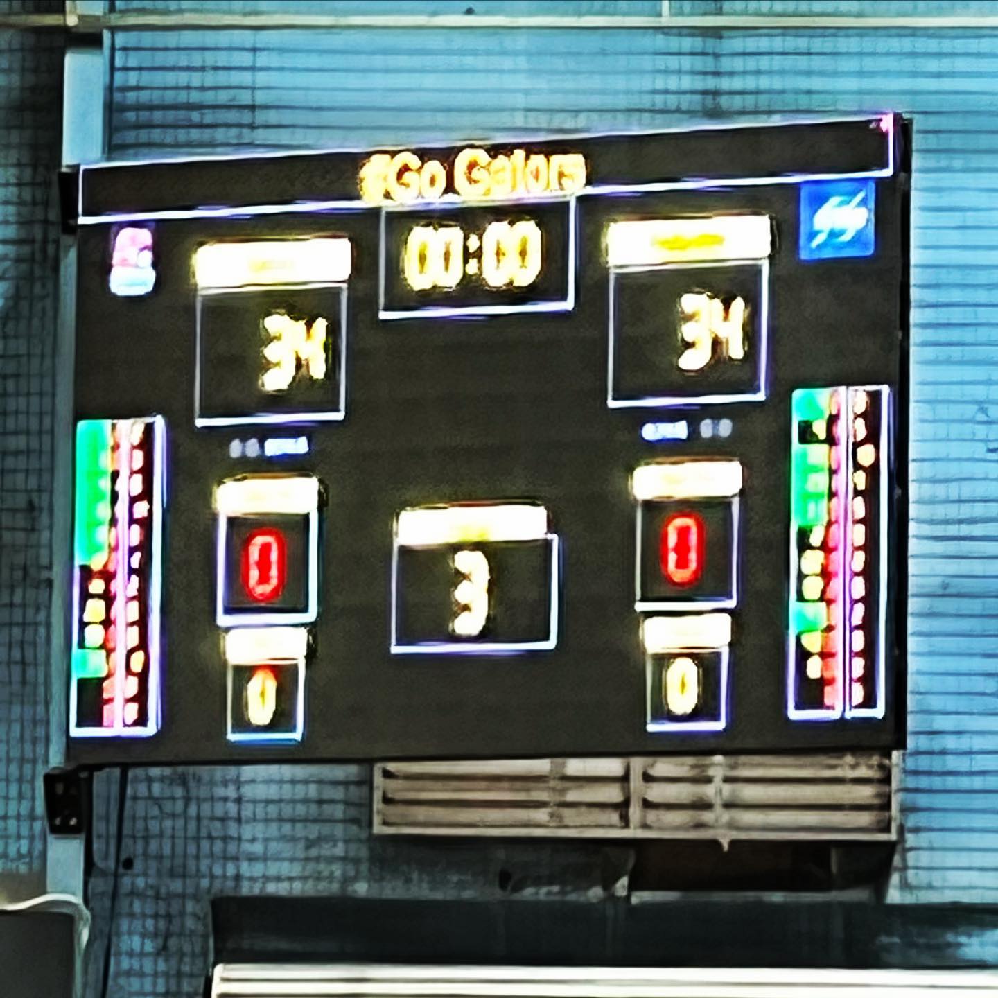 Half Time!
Letโs get up Gators