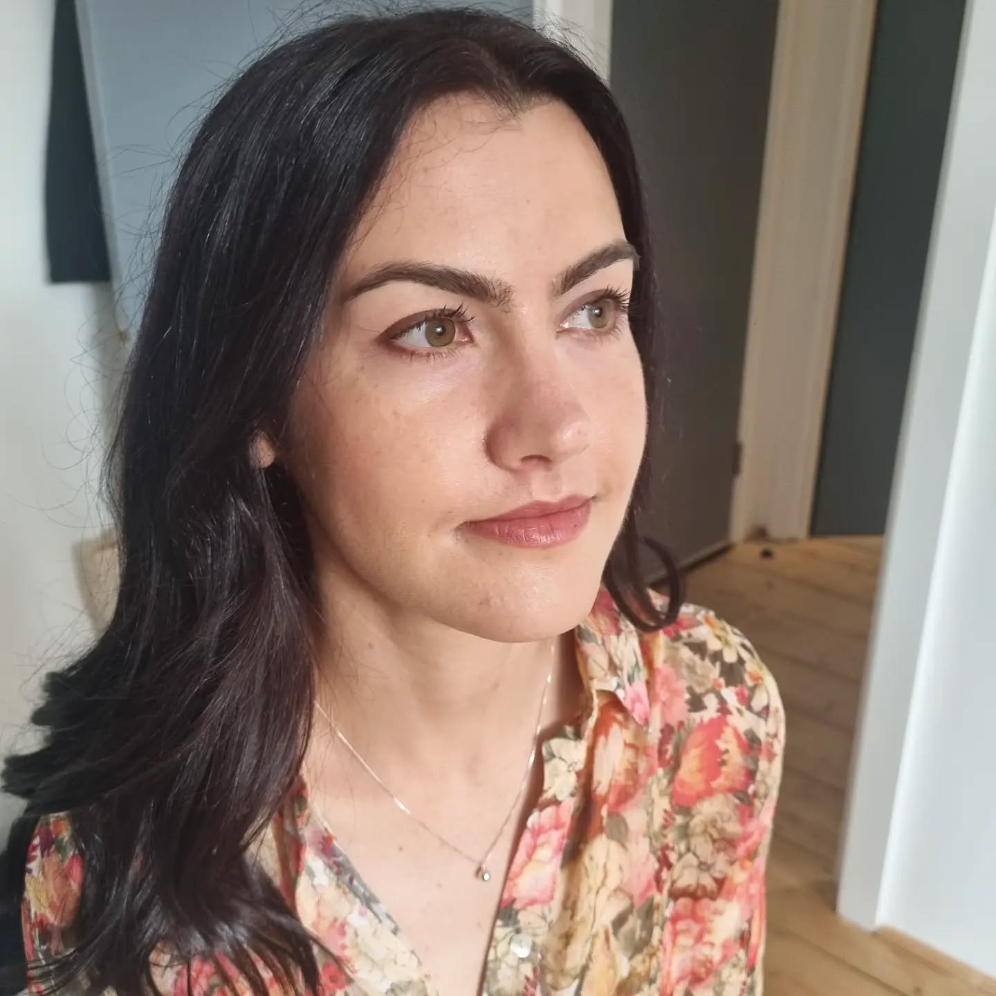 Natural makeup for my lovely customer ❤ #naturalmakeup #flawless #naturalglow using @glossier @maccosmetics @patmcgrathreal