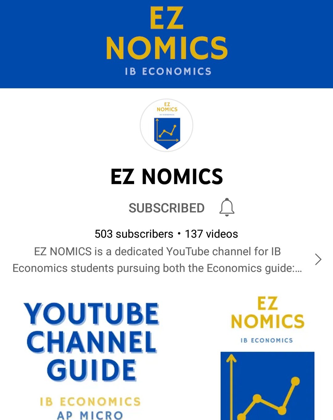 Pleased to announce that EZNOMICS - my dedicated IB Economics YouTube channel, https://www.youtube.com/c/EZNOMICS - just hit 500+ subscribers and has had over 49,000 views.
The channel currently features 137 video tutorials with more to come in the weeks and months ahead.
It has been a lot of work, but it became a great online resource not only for my students, but for students and teachers who subscribed to the channel from the following nations: Spain, United States, India, Sweden, United Kingdom, Singapore, New Zealand, South Korea, United Arab Emirates, the Netherlands, Hong Kong, Lebanon, Maldives, the Philippines, Japan, Russia, Jordan, Morocco, Australia, Indonesia, Mexico, Monaco, Nepal, Vietnam, Slovakia, France, Nigeria, Turkey, Colombia, Belgium, Thailand, Aruba, Canada, Ethiopia, Ghana, Brazil, and Iraq
The story behind the creation of the channel:
In early September of 2020, two of my five sections of IB Economics were in quarantine. It became immediately apparent that it would be difficult to cover all IB content while students went in and out of quarantine or were pursuing online learning to protect a loved one at risk.
The solution - I built a dedicated YouTube channel covering all essential economic models for my Year 1 and Year 2 IB Econ students. Thus, my students could access the library of video tutorials anywhere while being able to use the closed caption feature, playback speed options, along with utilizing the detailed analysis and evaluation outlines within each video's information section.
Stay tuned, more videos to come.
#teachers #students #onlinelearning #economics #ibeconomics #economy #ibdp #internationalbaccalaureate #internationaleducation #internationalstudents #internationalschools #onlinelearningcourse #education #educationforall #educationaltechnology #youtubechannel #youtuber #youtube #youtubecreator #youtubevideos #onlineclasses #onlinecourses #onlineeducation #onlinecourse