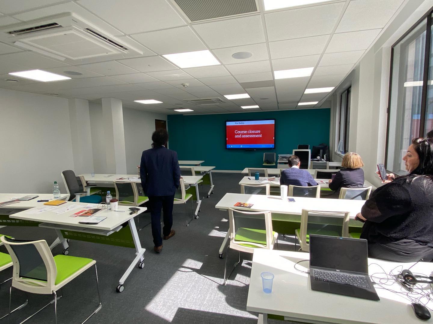 Fire Safety - London - May 2022, back to the city for Fire Safety course.