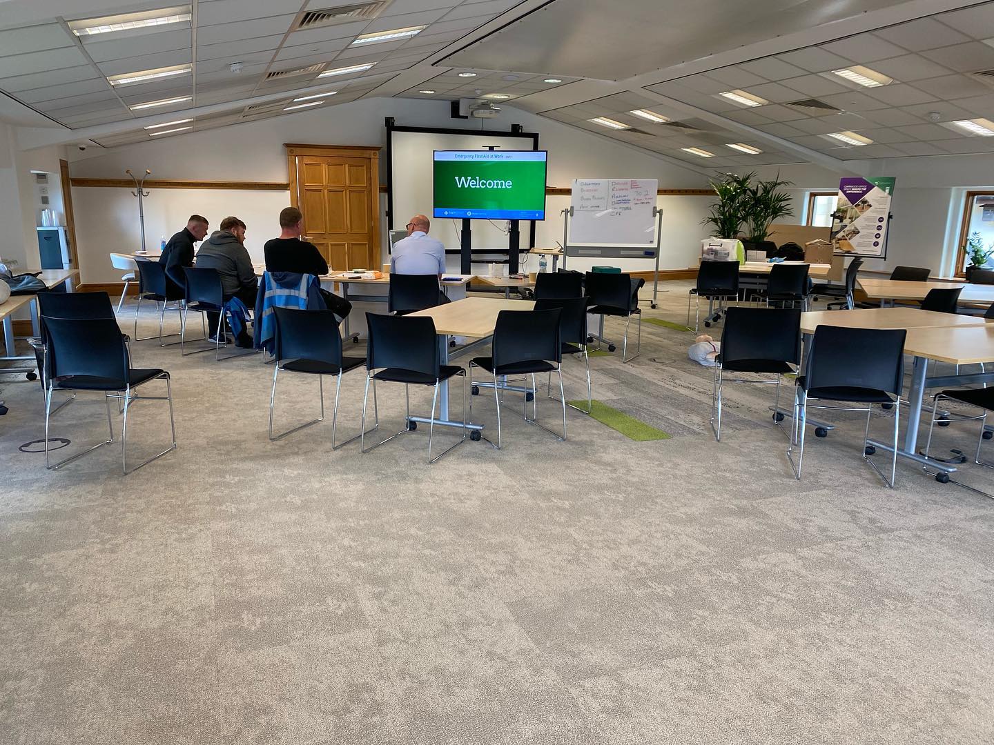 EFAW - Leeds - May 2022, training with the Zoll AED Plus and Zoll AED 3