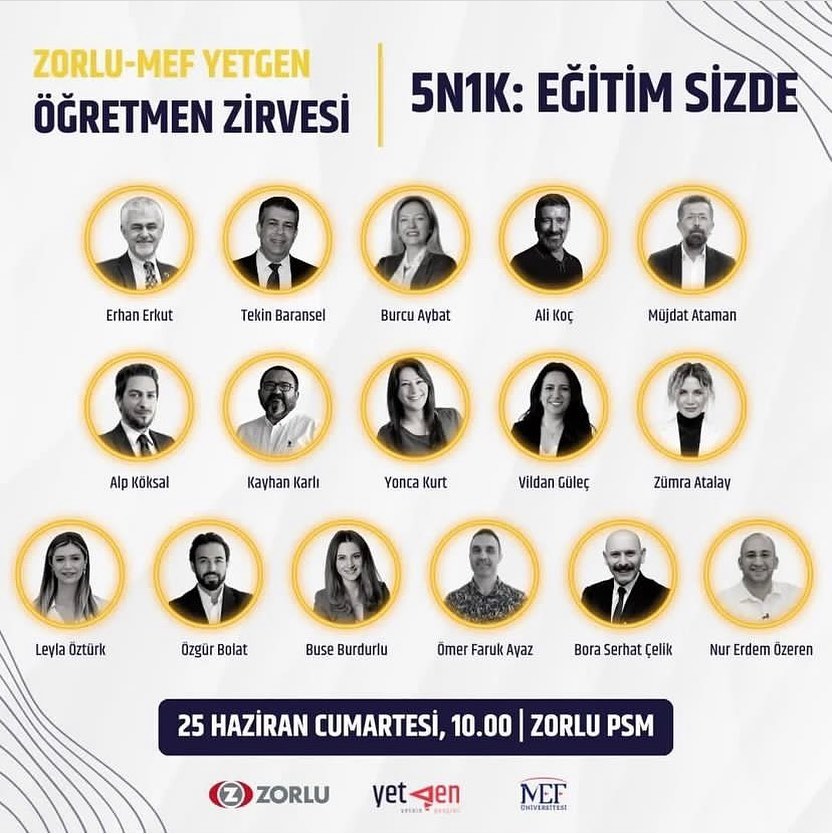 25 Haziran Cumartesi günü harika bir ekiple birlikte Zorlu PSM’de Öğretmen Zirvesi için bir araya geliyoruz. “5N1K: Eğitim Sizde” temasıyla düzenlenen etkinlikte çok yönlü, disiplinlerarası ve kapsayıcı bir yaklaşımla eğitimi masaya yatırmak ve öğretmenlerle bu kez yüz yüze bir araya gelmek için sabırsızlanıyoruz.
@drerhanerkut hoca önderliğinde, @zorluholding ve @mefuniversitesi’nin desteğiyle, @yetkingencler ekibi tarafından düzenlenen Zirve’de, ben de @khanacademyturkce ‘yi temsilen yer alarak görüşlerimi paylaşacak olmaktan dolayı mutluyum.
Öğretmenler Zirvesi’nde emeği geçen ve katılımı ücretsiz olan bir etkinlikte alanında uzman birçok değerli ismi bir araya getirmeyi başaran tüm ekibi tebrik ediyorum. Yarın görüşmek üzere! 👋
#öğretmenlerzirvesi #yetgen #yetgenöğretmenzirve #eğitimsizde #eğitim #öğretmen #edu #etkinlik #konferans #seminer #zirve #öğretmeneğitimi #eğiticieğitimi #eğitimbilimleri #paylaşım #vizyon #gelecek #khanacademy #khanacademyturkce #khanacademytürkçe