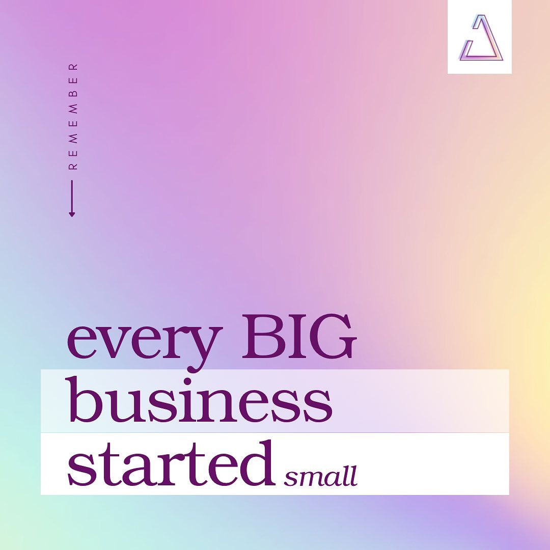 A veces pensamos que nuestros esfuerzos son insignificantes o que el camino se ve lejos pero NO es así. “Para ser grandes y tocar el cielo, hay que empezar siendo pequeños y desde el suelo”.
Felicito a todas las personas que apuestan por su talento, por sus ideas y se lanzan. Me disfruto sus logros como si fueran míos y me llena de energía saber que muchos de ustedes de alguna manera u otra han permitido que Iridescence Marketing Agency aporte un granito de arena a su negocio. 🙏🏼🤗
Si aún estás pensando en lanzarte a hacer algo que te apasiona, esta es tu señal de que el tiempo es YA! 💜✨
¡VOY A TI! 💯💜🙌🏼
#iridescencemarketingagency #supportsmallbusiness #pequenosnegociosgrandesideas #apoyalolocal #mercadeodigital #marketingagency #digitalmarketingagency #mercadeoenpuertorico #marketera #manejoderedessociales #businessmotivation #puertoricomarketing