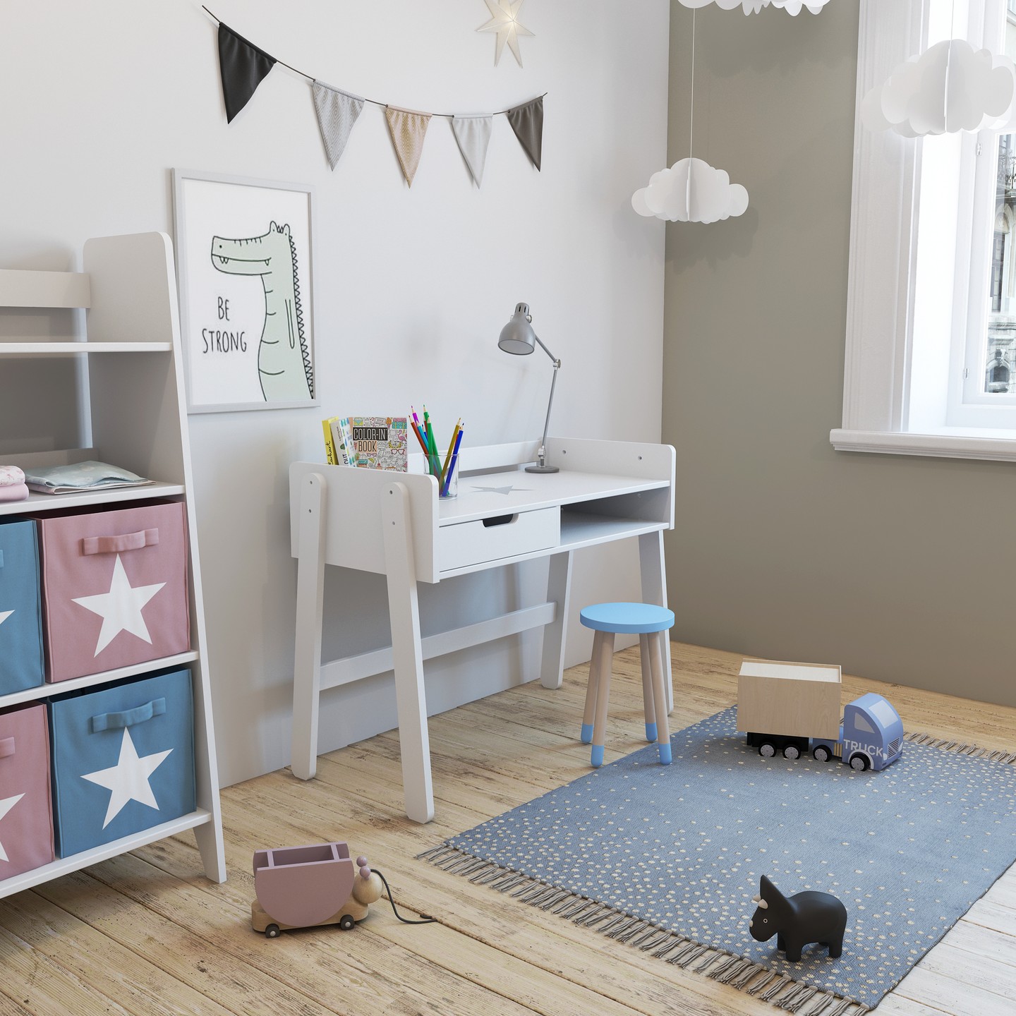 Notre bureau évolutif STAR rejoint la collection ⭐
Our STAR evolutive desk 2 positions joins the collection ⭐
#blnkids #kidsroom #chambreenfant #bureauenfant #bureauevolutif #childrendesk #kidsdesk