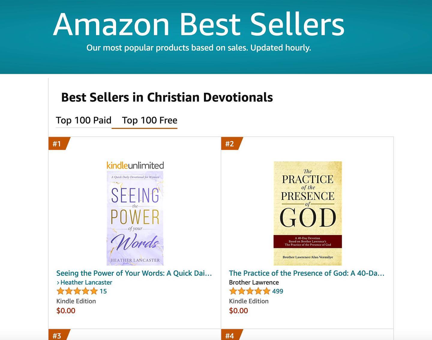 Praise Jesus! Amazon #1 BEST SELLER! Grab your copy today (kindle is free today and tomorrow, July 5-6!)