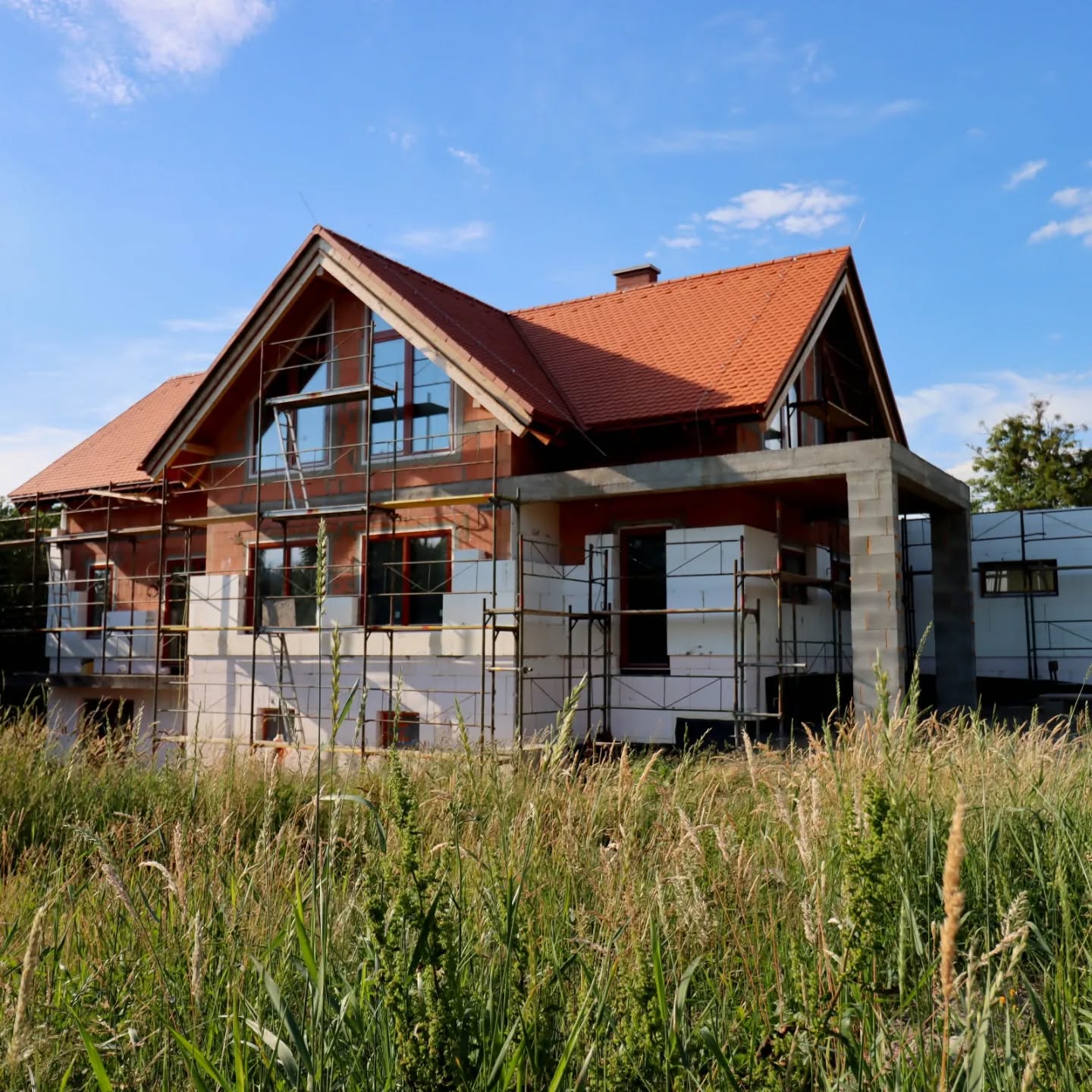 Rodinný dům Tichá před dokončením 🥰🥰🥲
