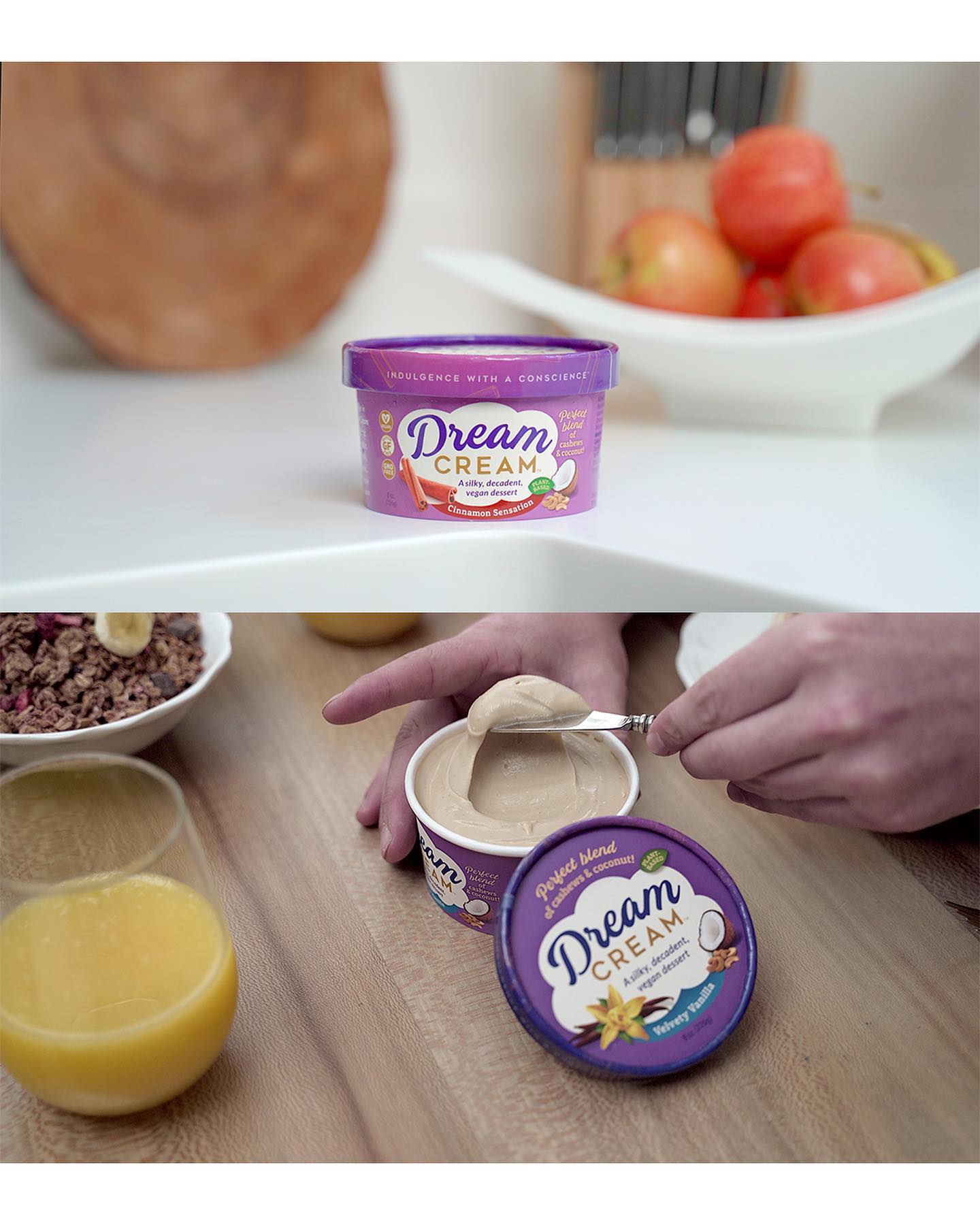 Frames from a recent project with @dreamcreamdessert
+
I had the pleasure of directing a video for Dream Cream Dessert, owned by and locally made by two badass women who promote healthy, vegan eating and lifestyle.