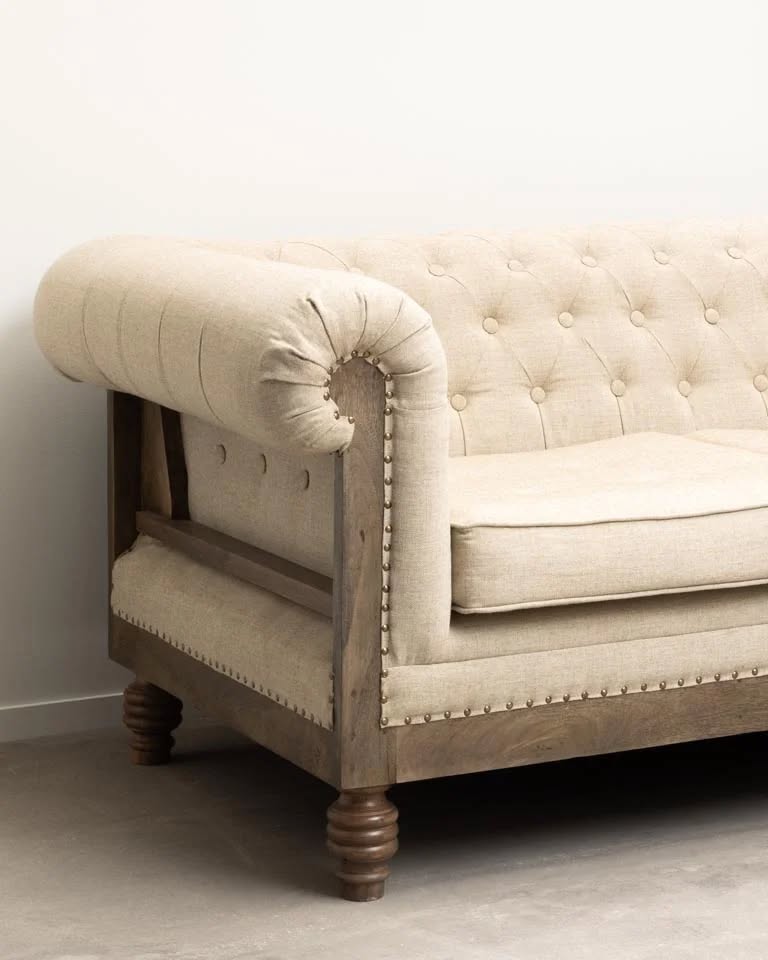 New soffa In Linnen med fri frakt till hela Sverige