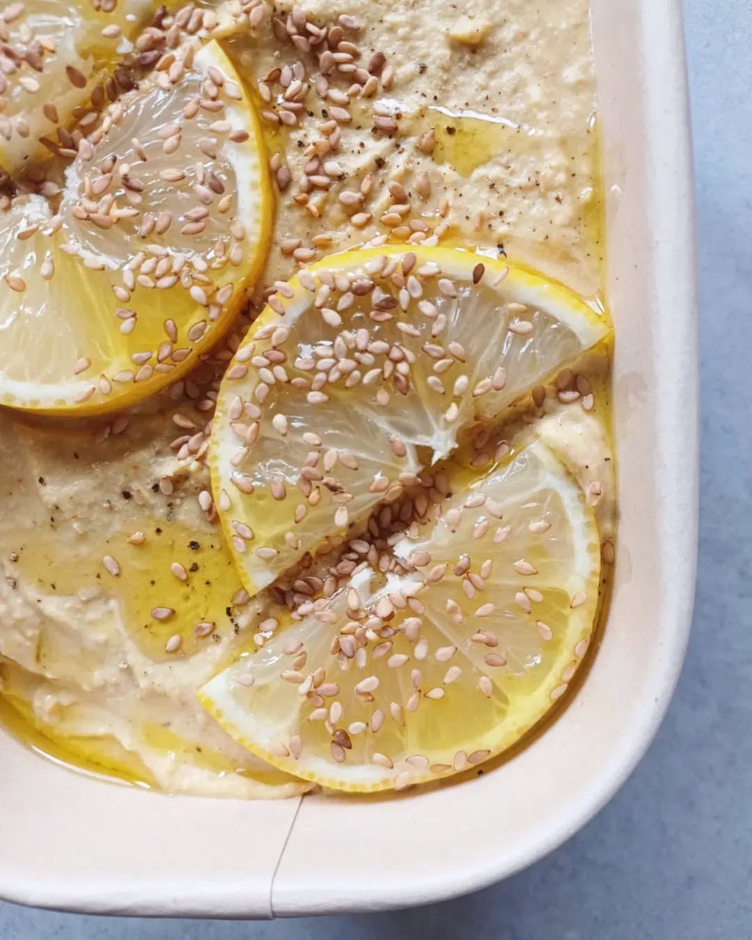 Who loves a dip?? Toasted sesame houmous or fresh zesty tzatziki.... YUM! Lucky you don't need to choose because they are both part of the mezze plate 🙌🙌 #mezzeplatter #greekinspired