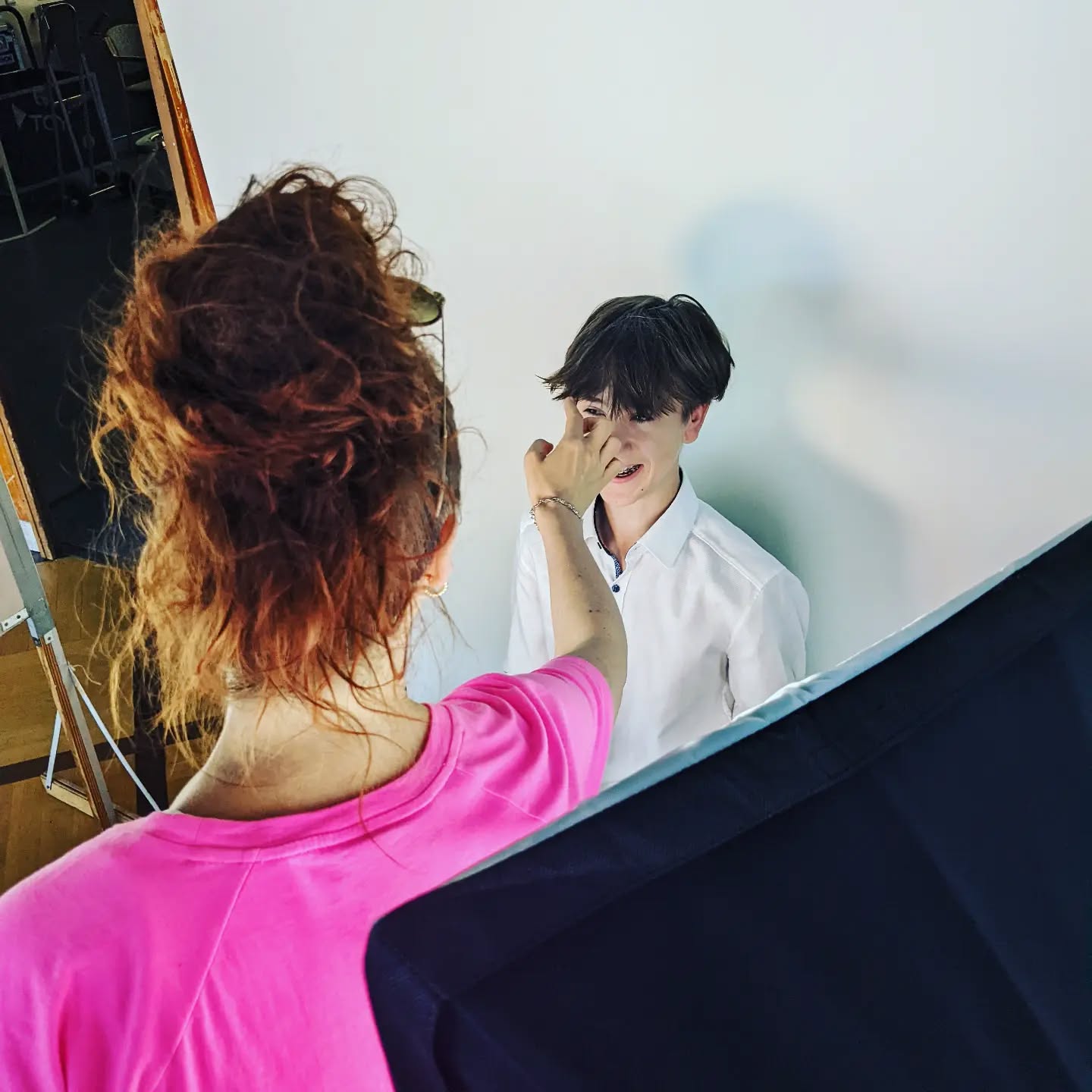 Das perfekte, weil zu euch und eurem Berufswunsch passende Foto wird gemacht.
Klamotten gecheckt, Haare gestylt, als Event mit anderen - und so schick seht ihr aus:)